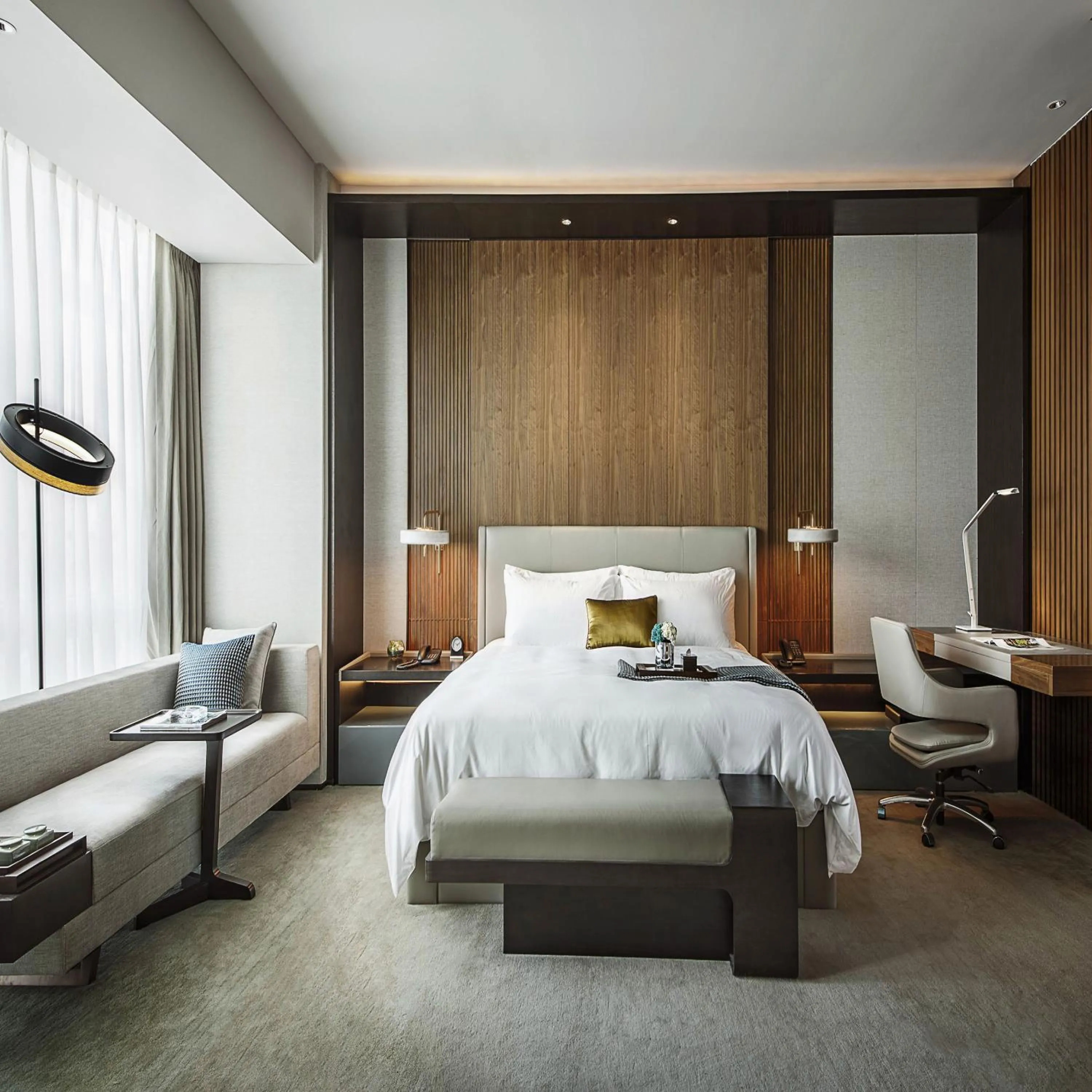 Bedroom, Bed in InterContinental Zhuhai by IHG