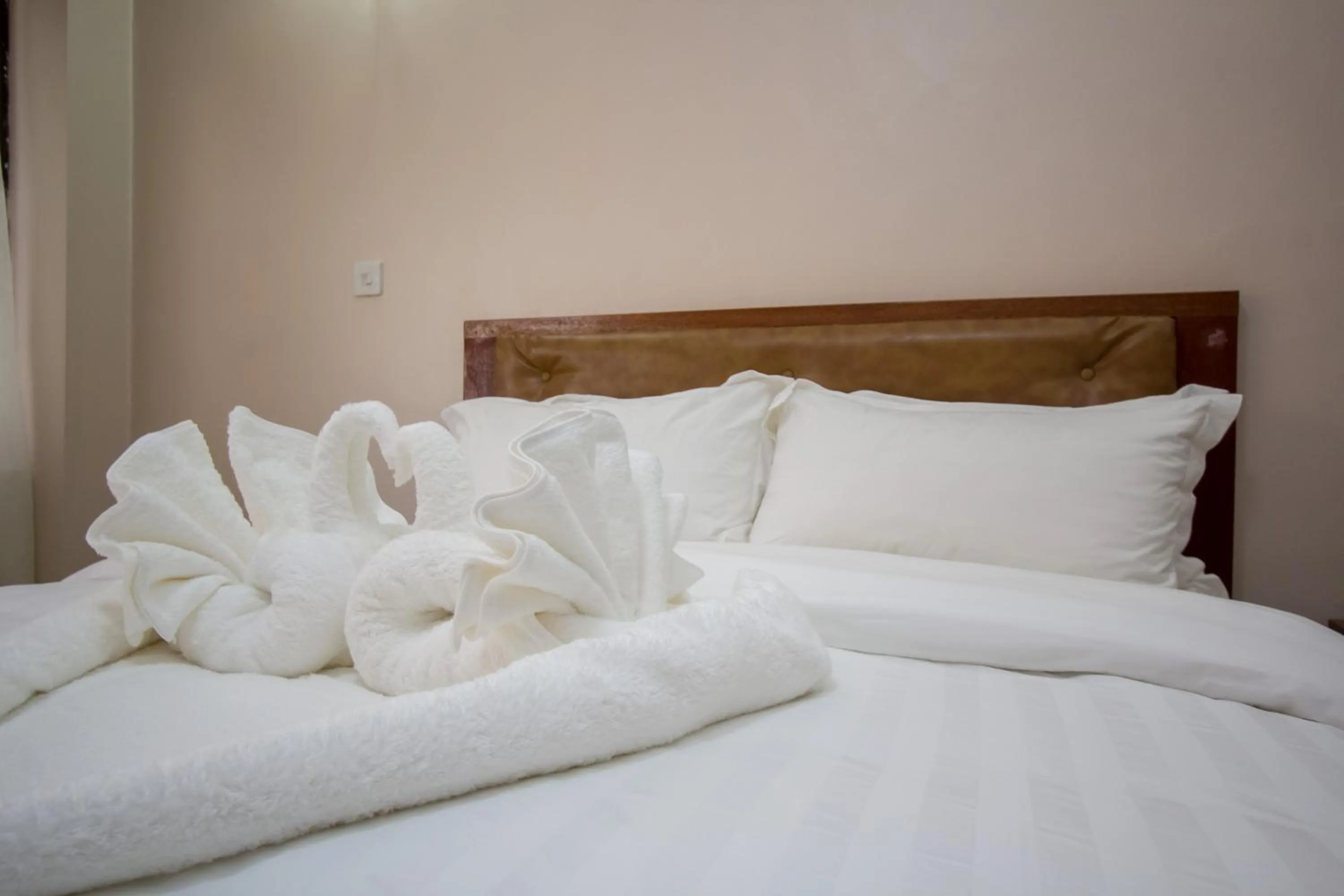 Bed in Paleo Hotel and Spa