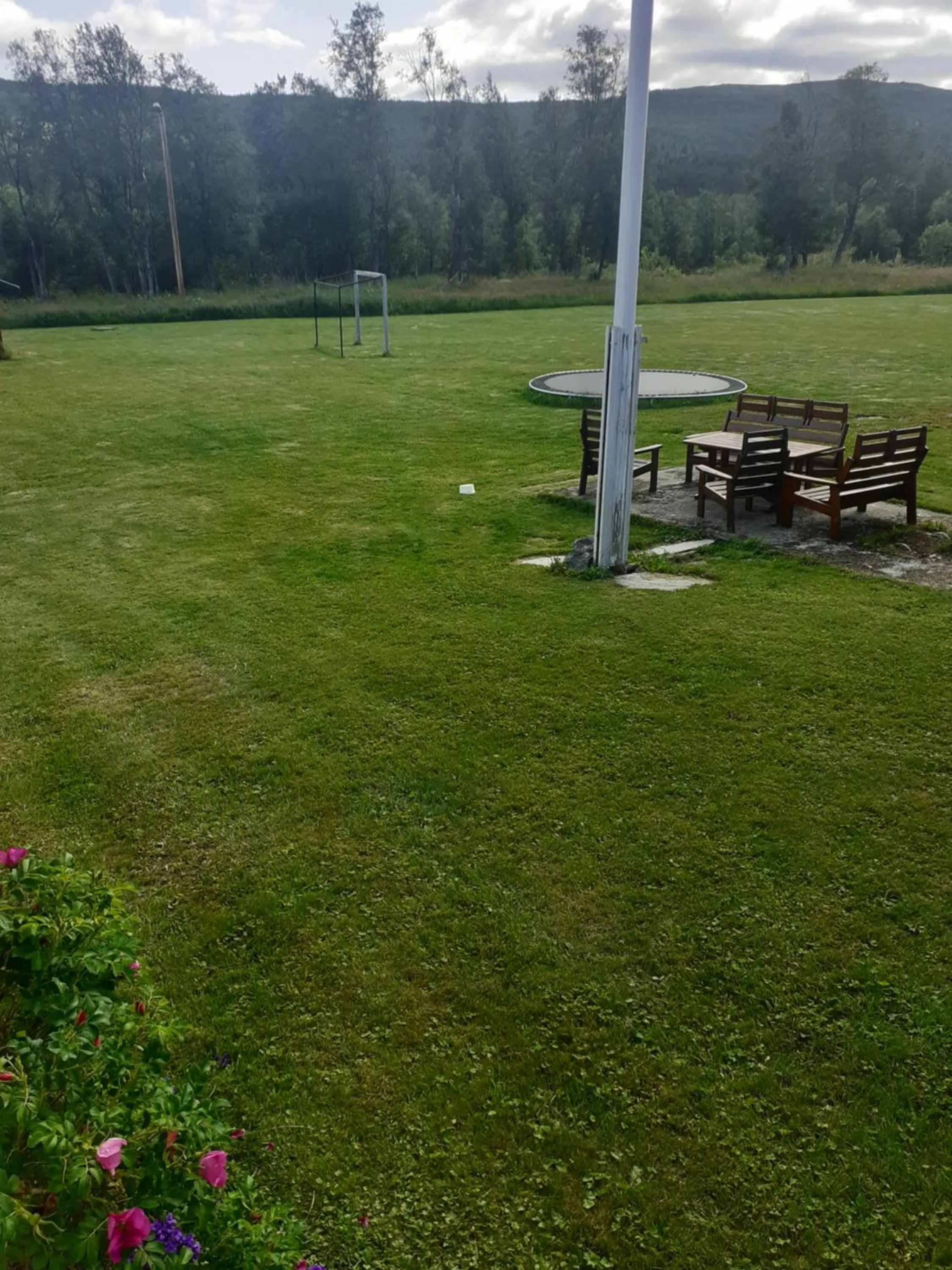 Garden in Vats Fjellstue