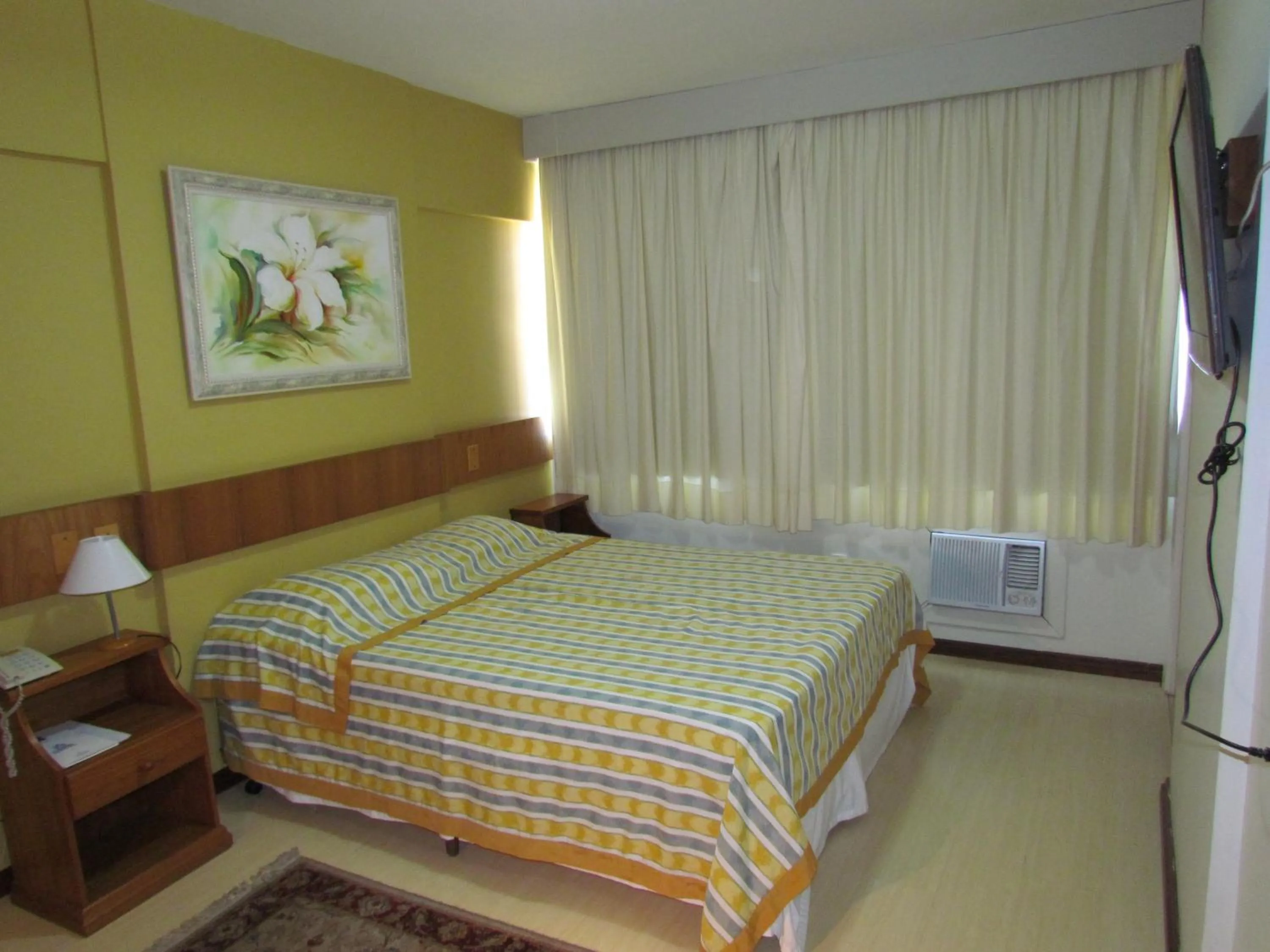 Bed in Itaimbé Palace Hotel