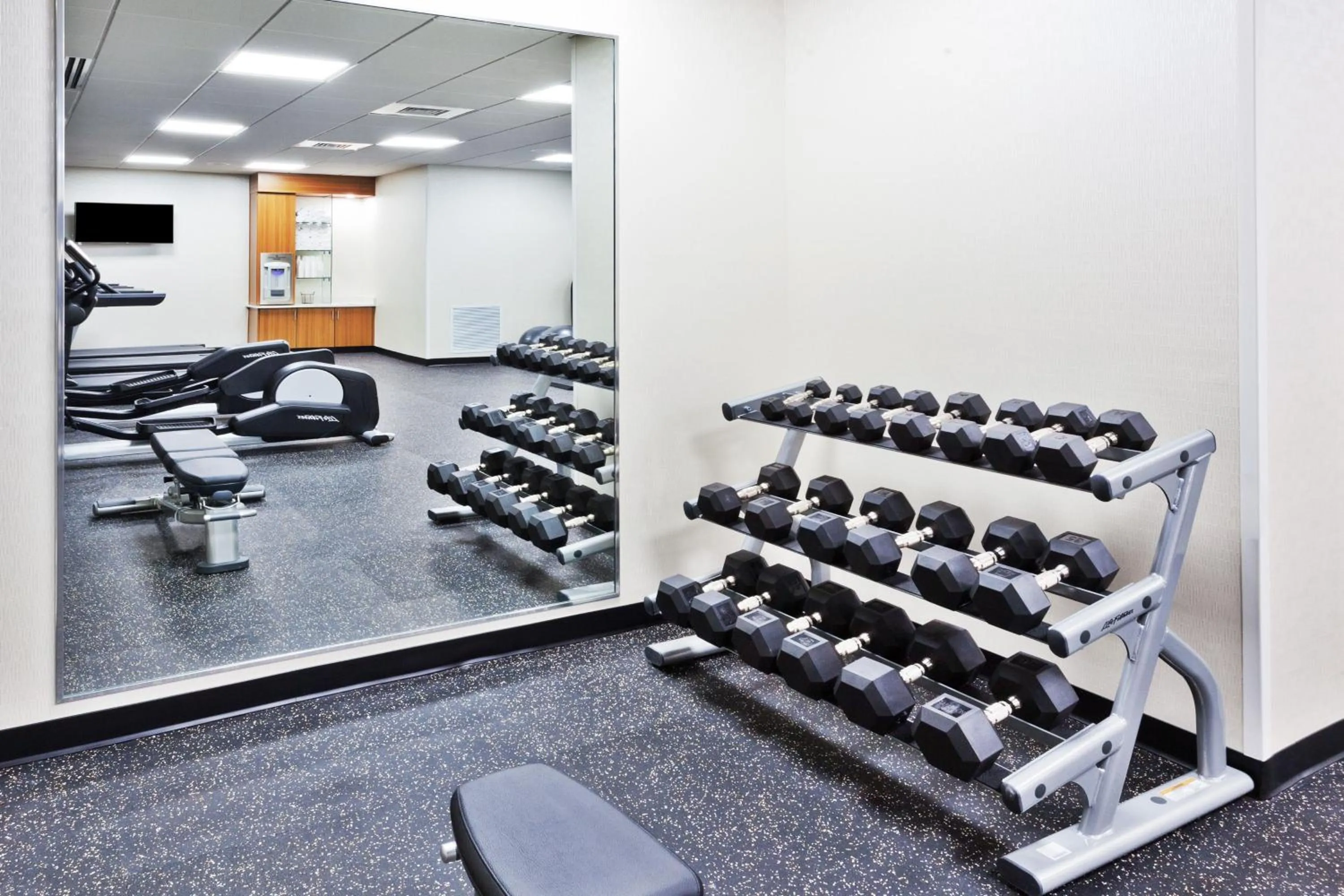 Fitness centre/facilities in SpringHill Suites by Marriott Montgomery Prattville/Millbrook