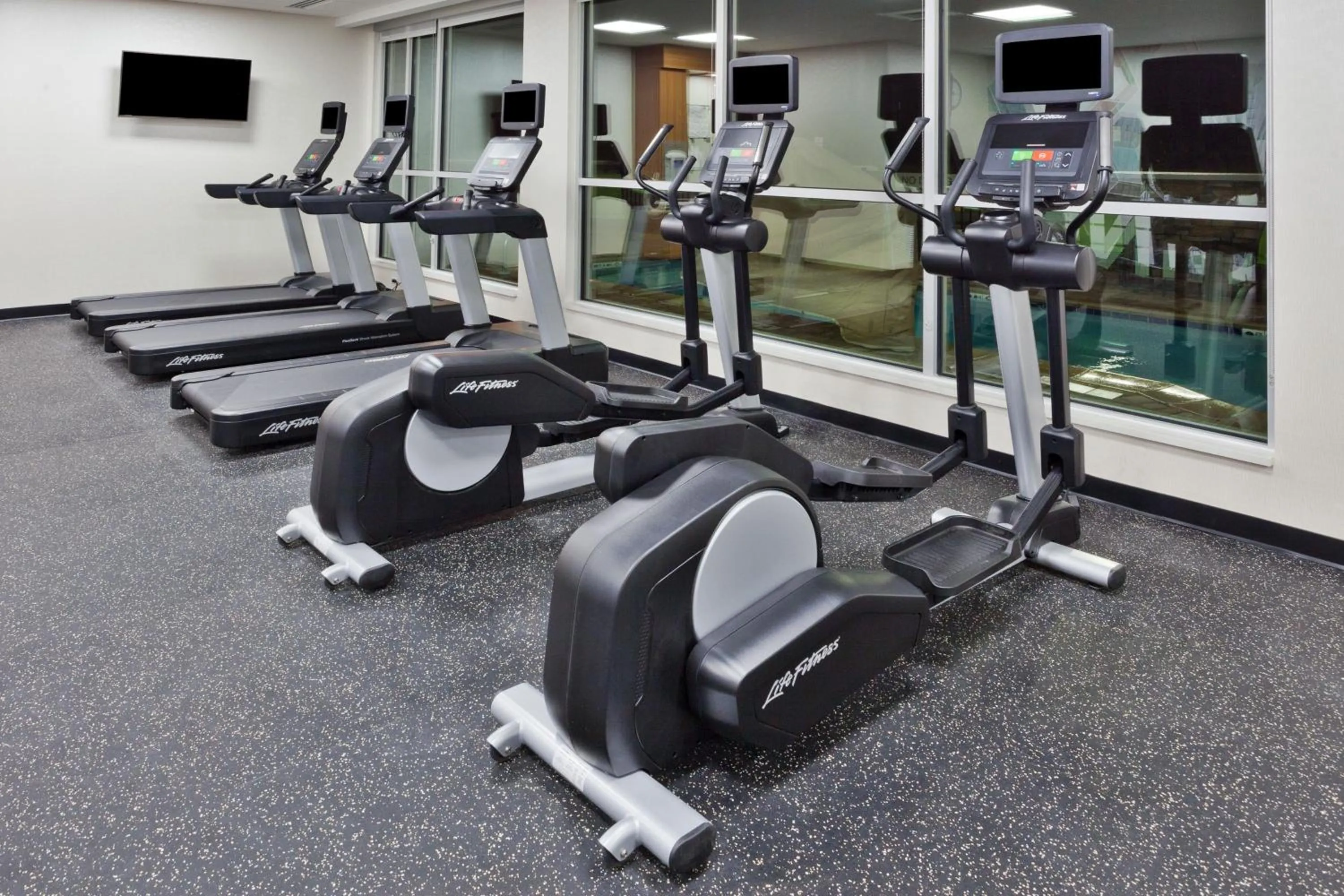 Fitness centre/facilities in SpringHill Suites by Marriott Montgomery Prattville/Millbrook