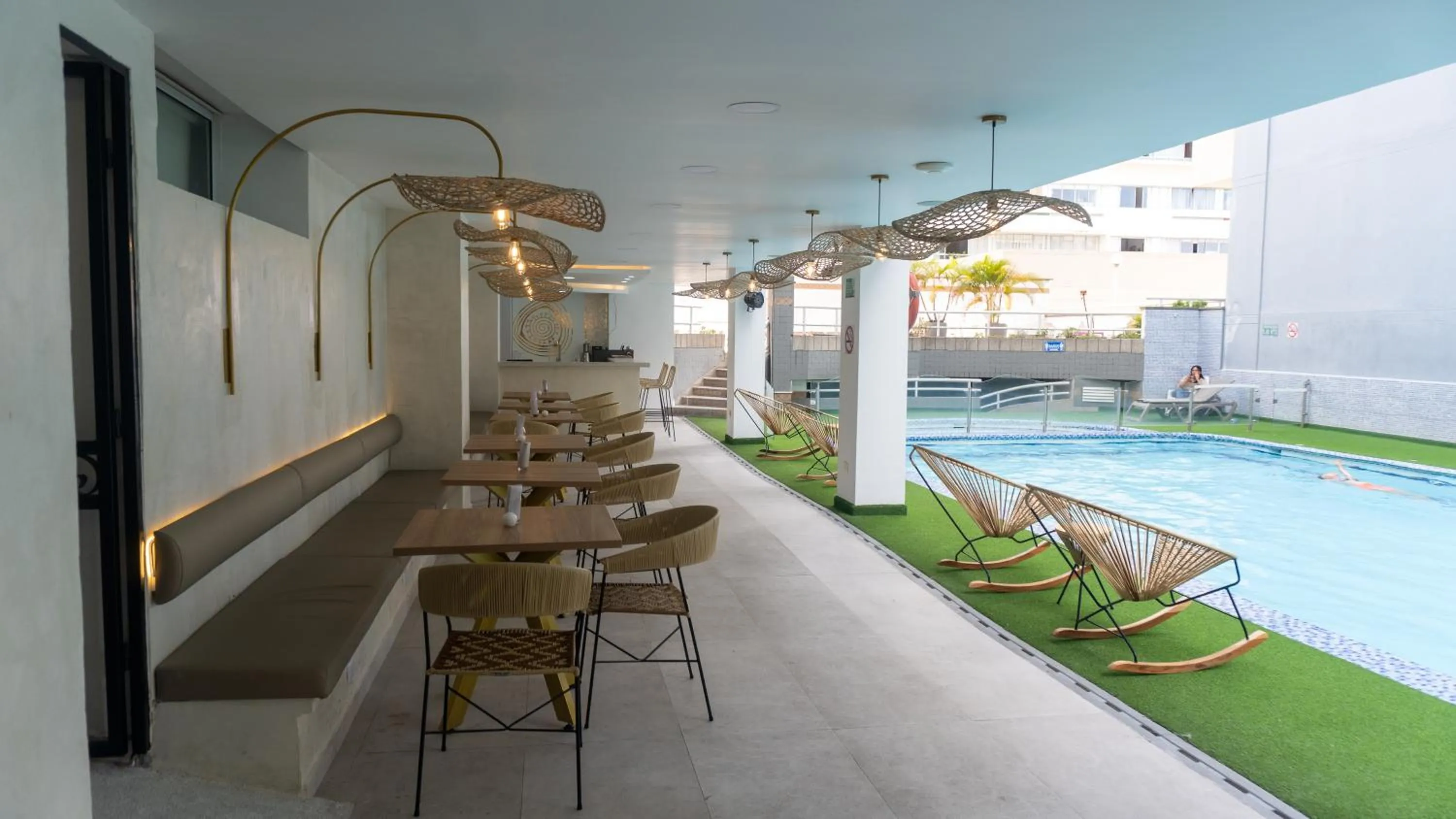 Restaurant/places to eat in Hotel Guane