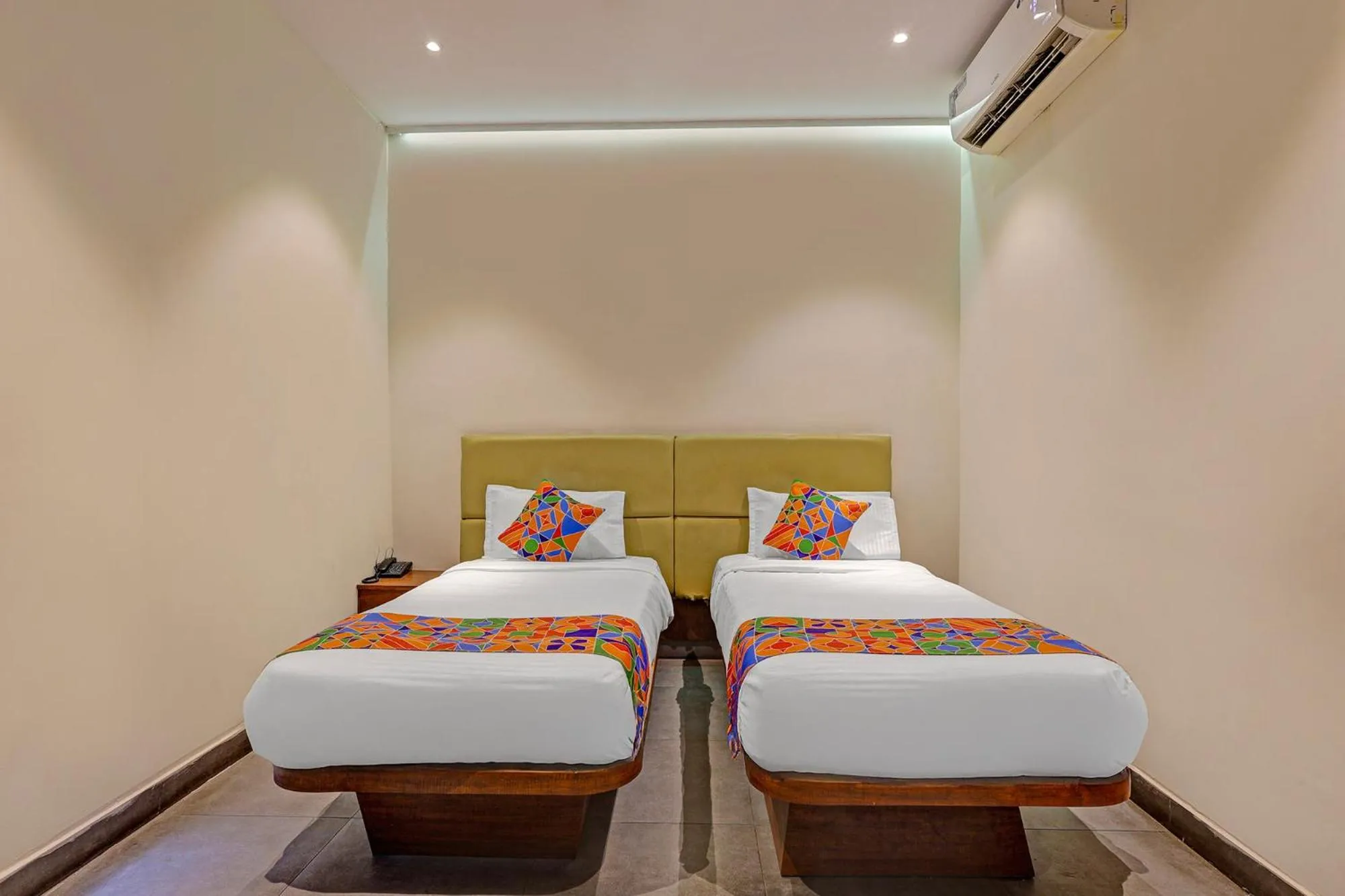 Bed in FabHotel Siddarth Grand