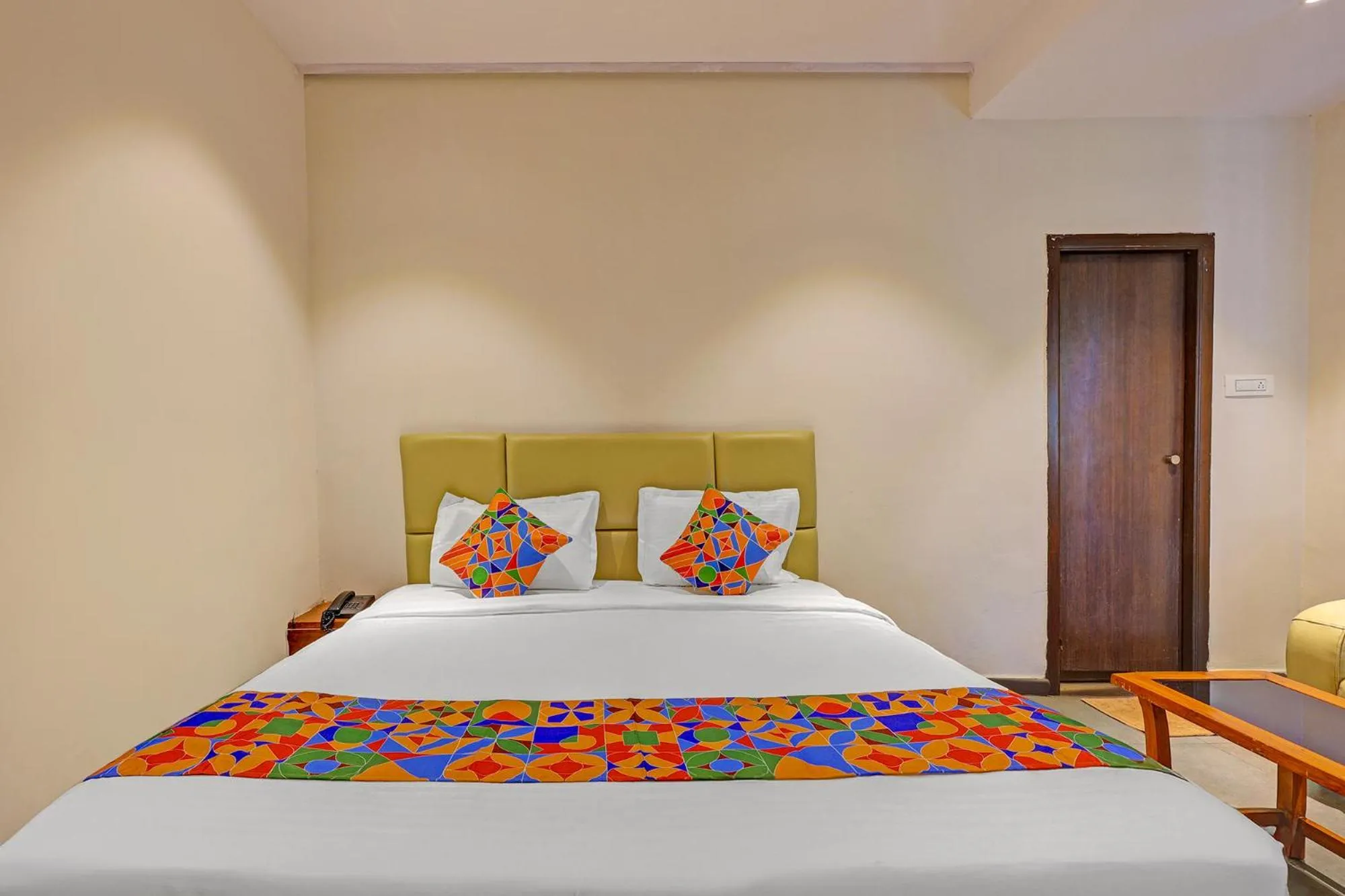 Bed in FabHotel Siddarth Grand