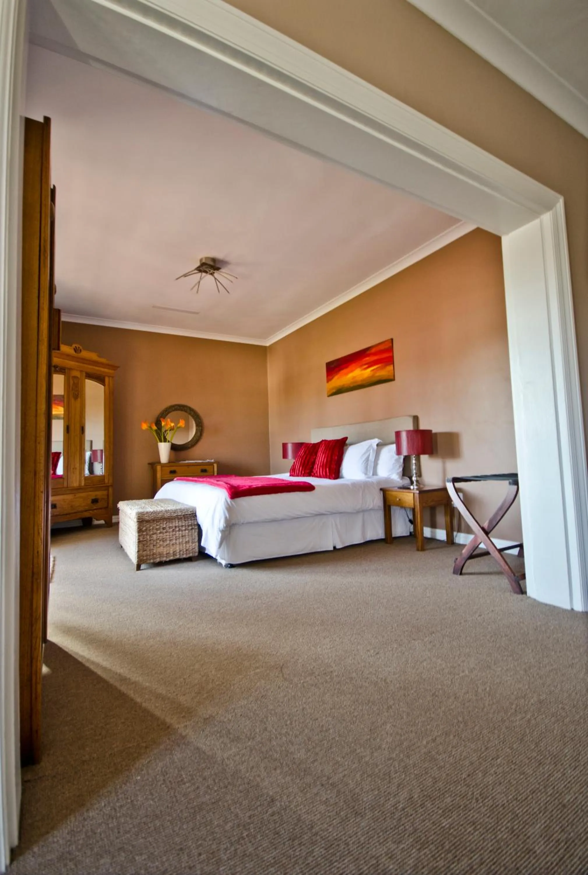 Bed in Villa Costa Rose