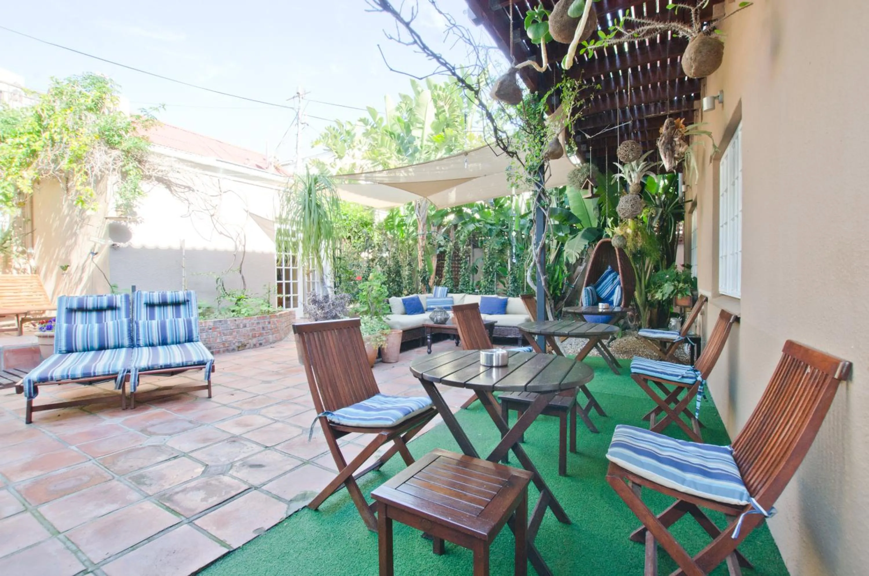 Inner courtyard view in Villa Costa Rose
