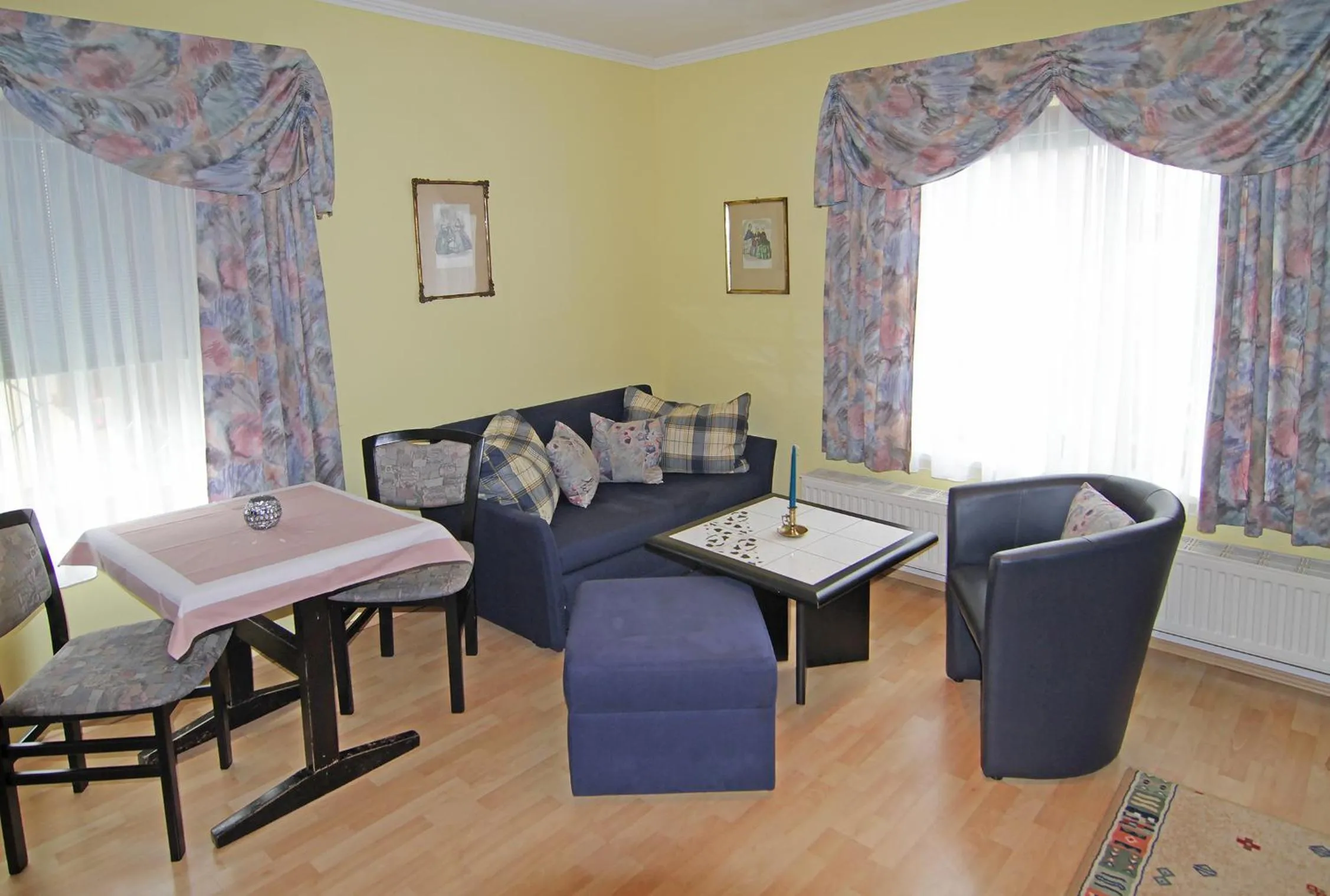 Living room in Appartements am Kurpark