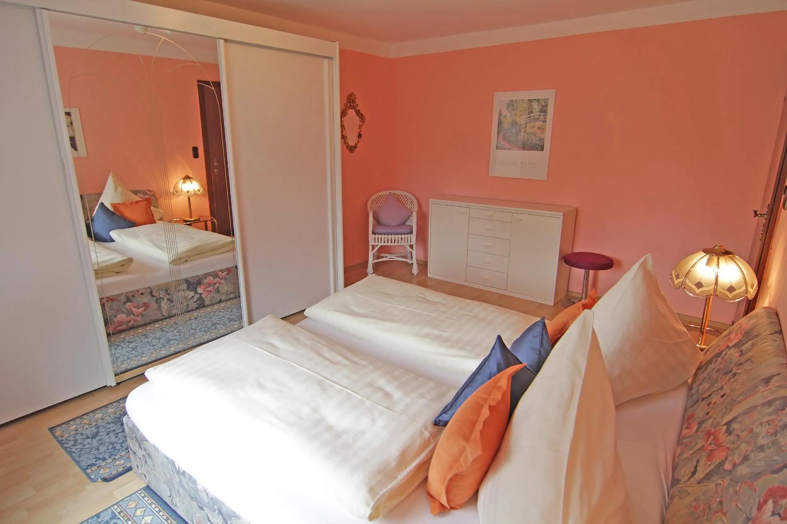 Bedroom, Bed in Appartements am Kurpark