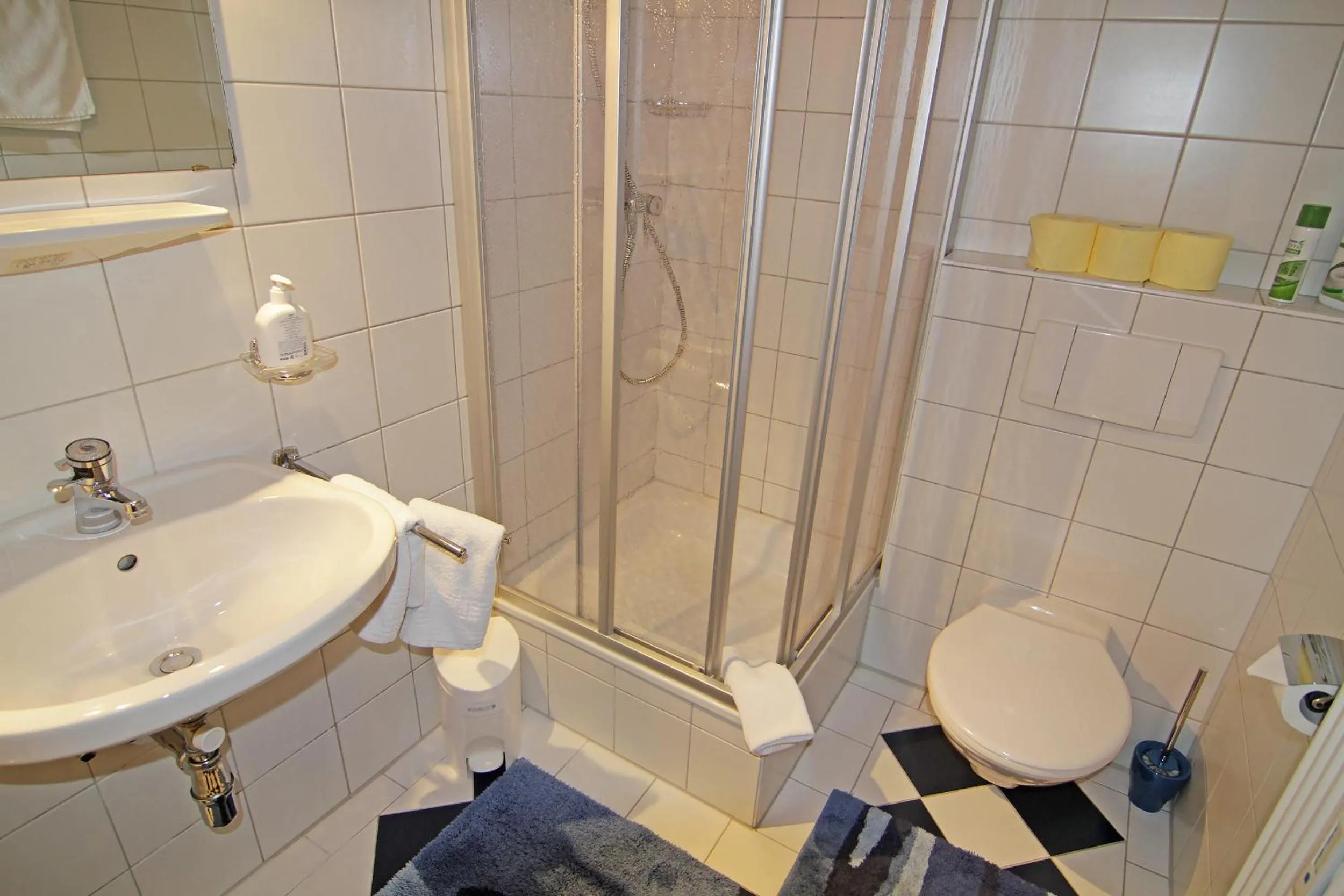 Bathroom in Appartements am Kurpark