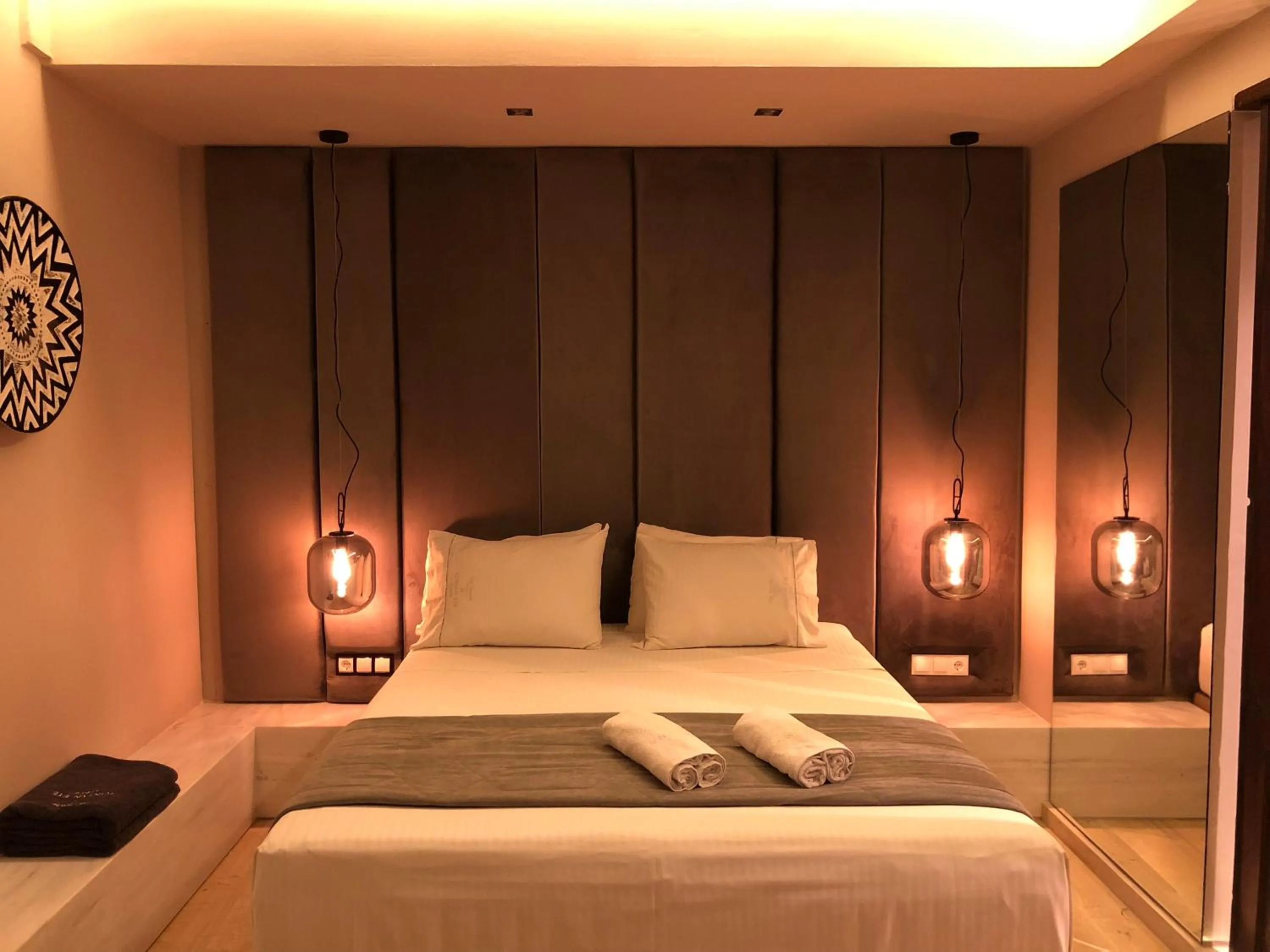 Night, Bed in Ionian Eye Design Studios & Spa