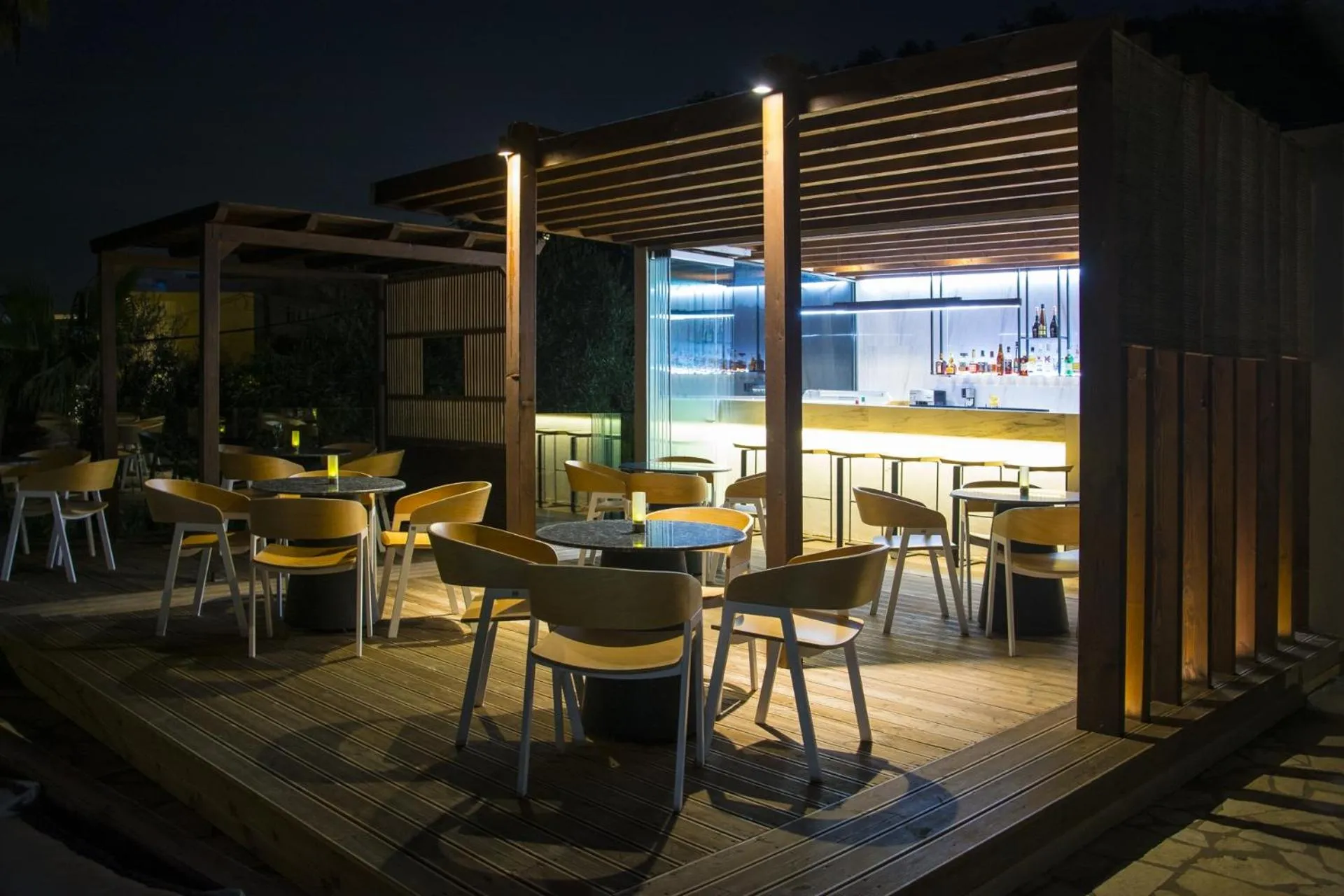 Night in Ionian Eye Design Studios & Spa