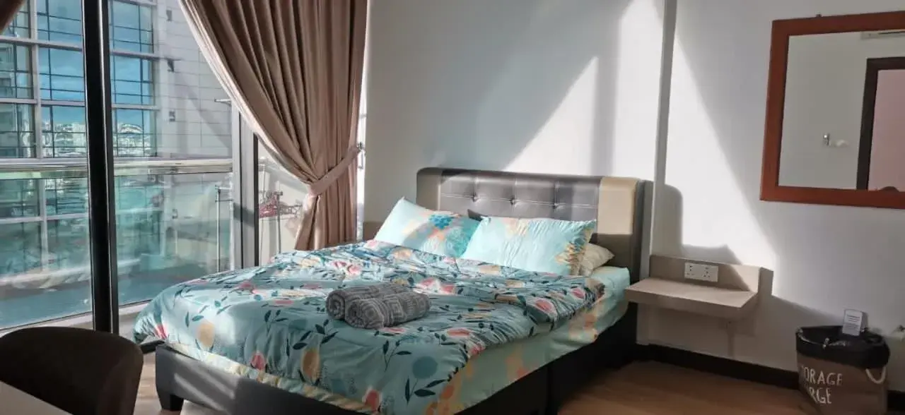 Bed in Imperial Suites Apartments Bed in Imperial Suites Apartments