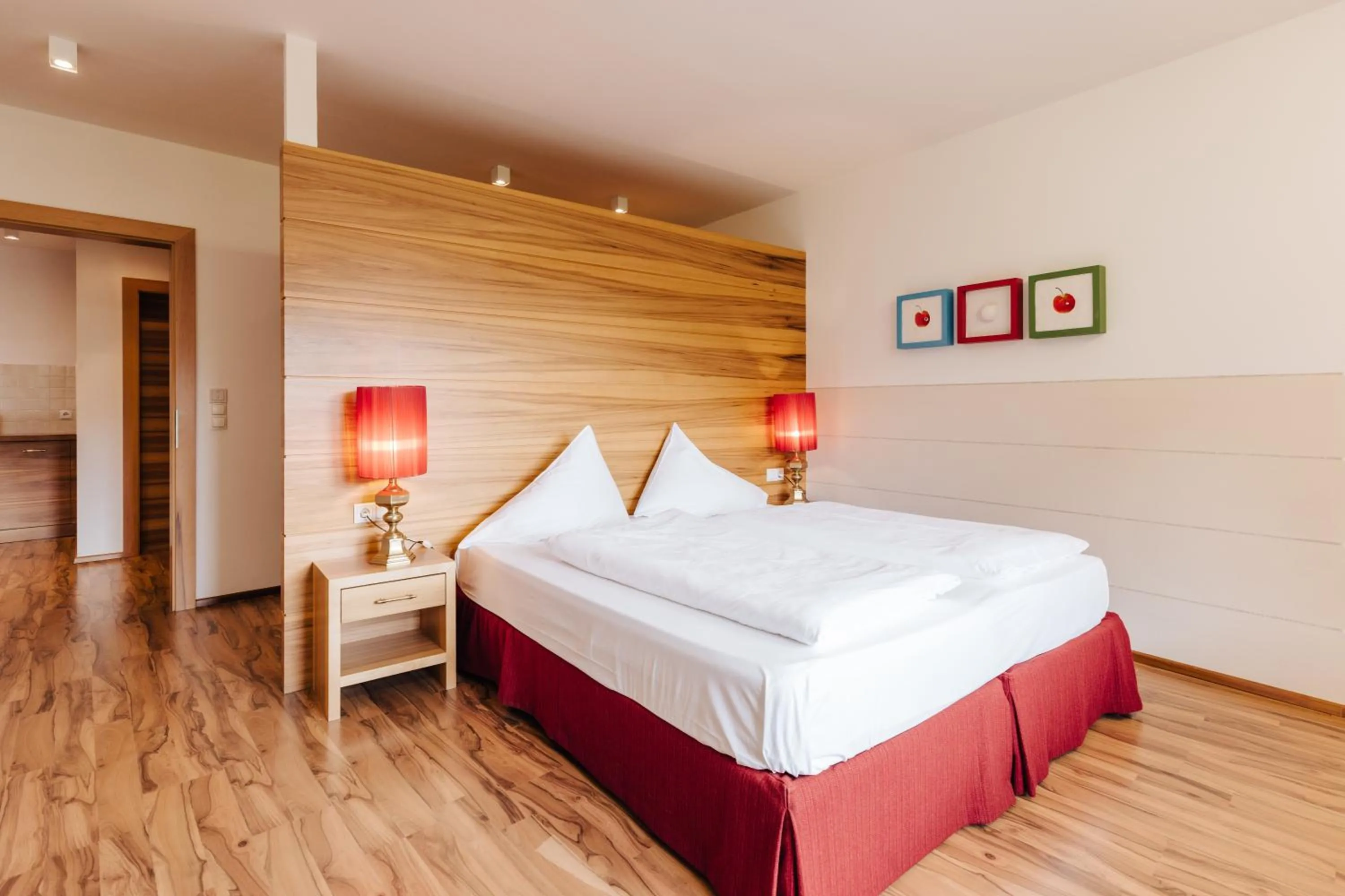 Bedroom, Bed in Apartments Bachmair