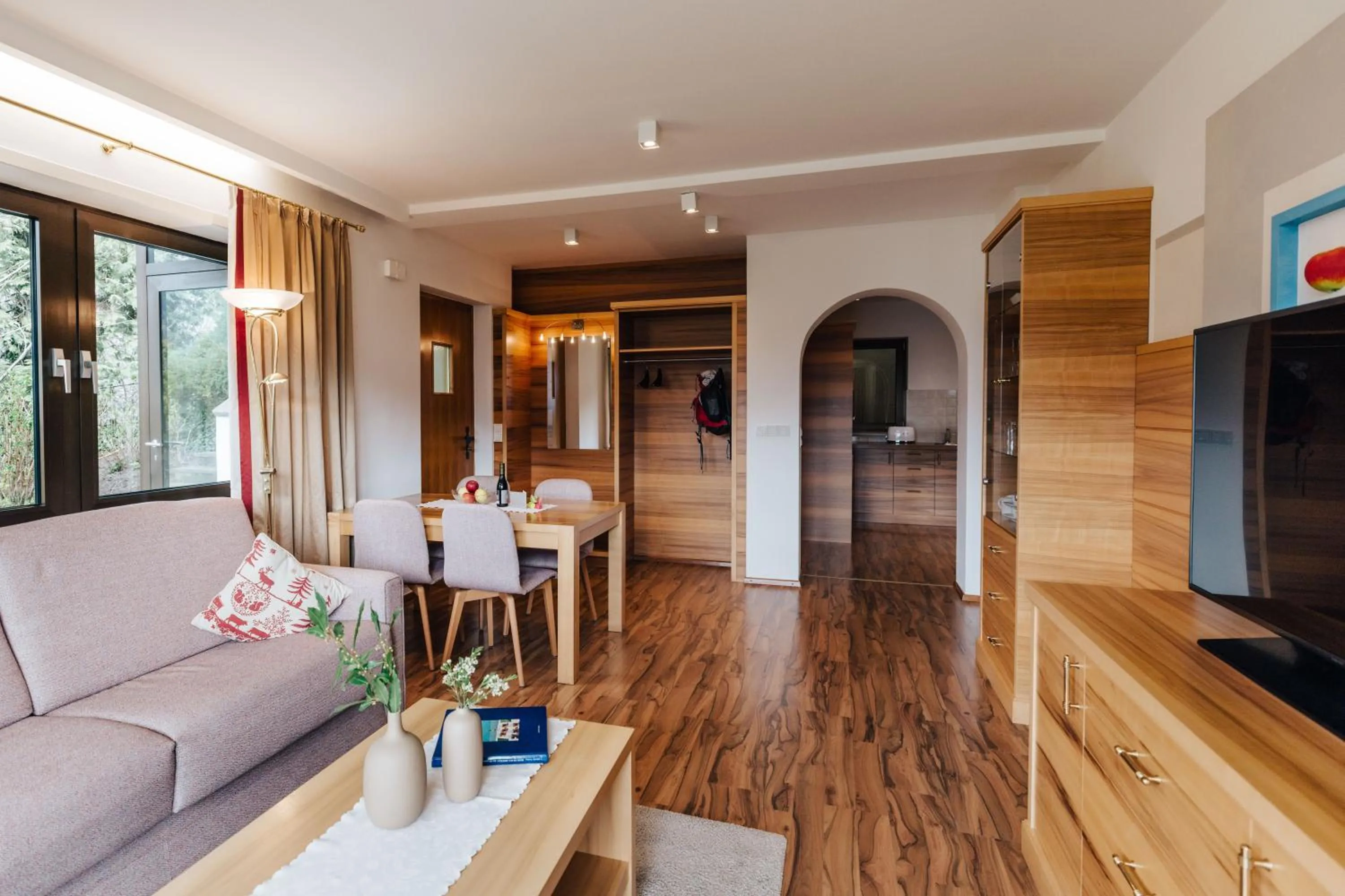 Living room in Apartments Bachmair