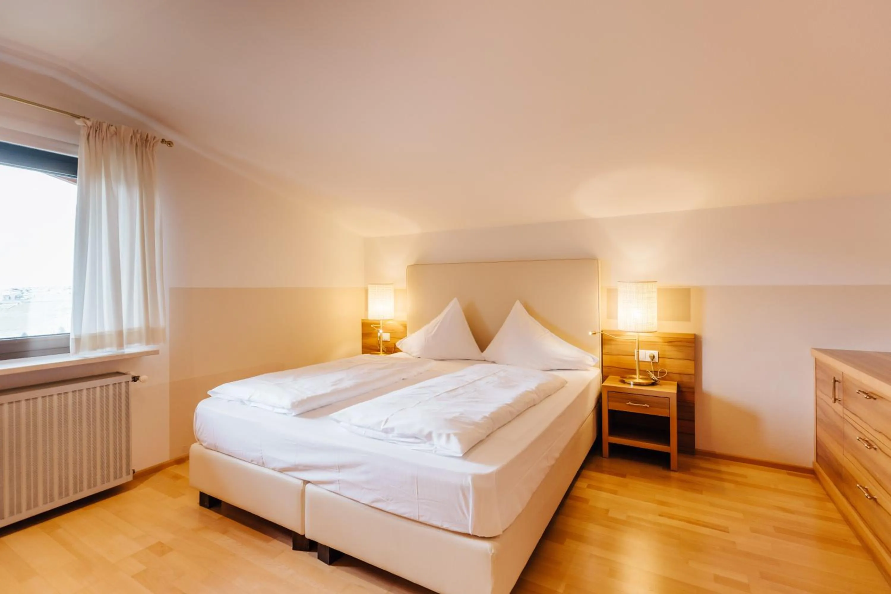 Bedroom, Bed in Apartments Bachmair