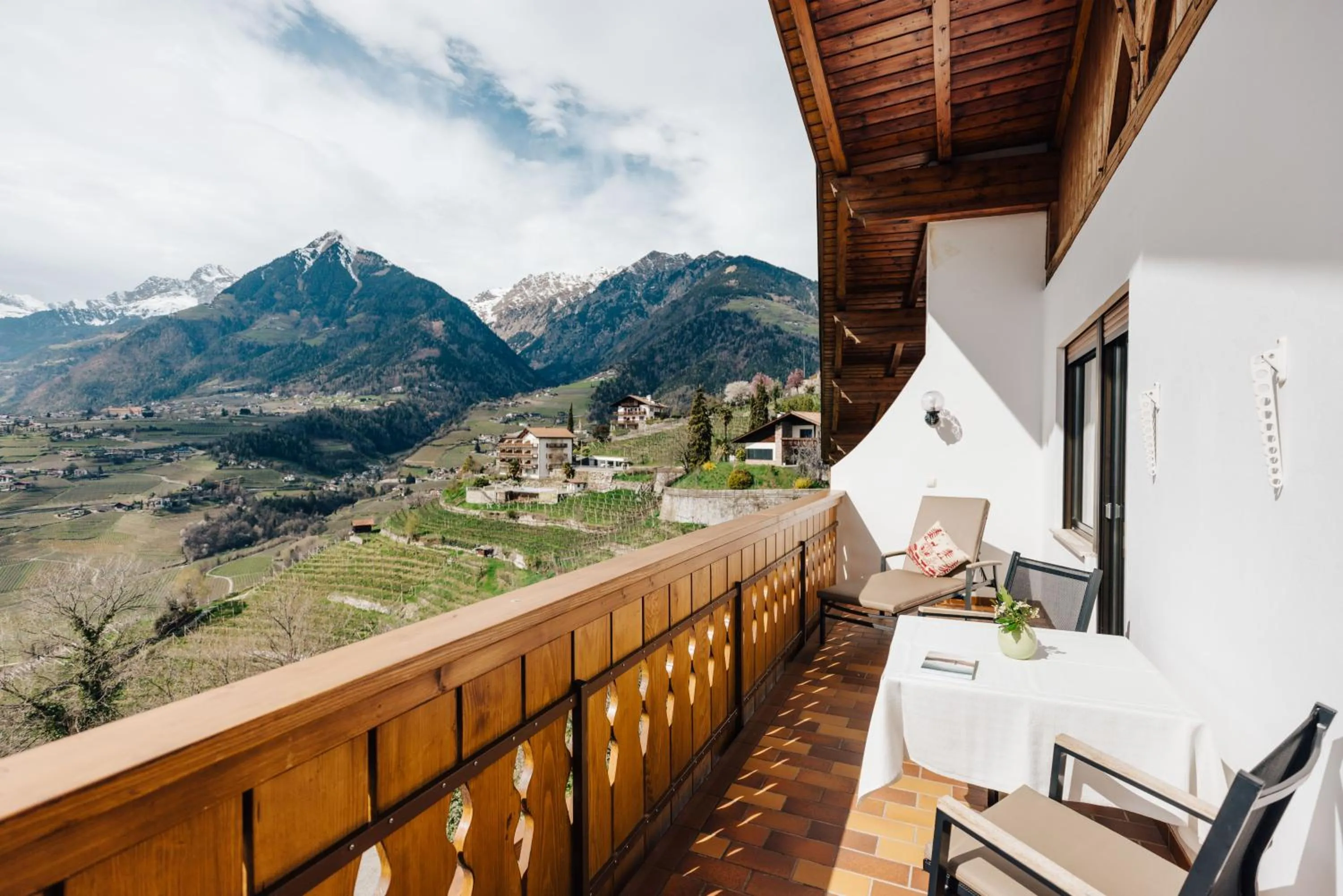 Natural landscape in Apartments Bachmair
