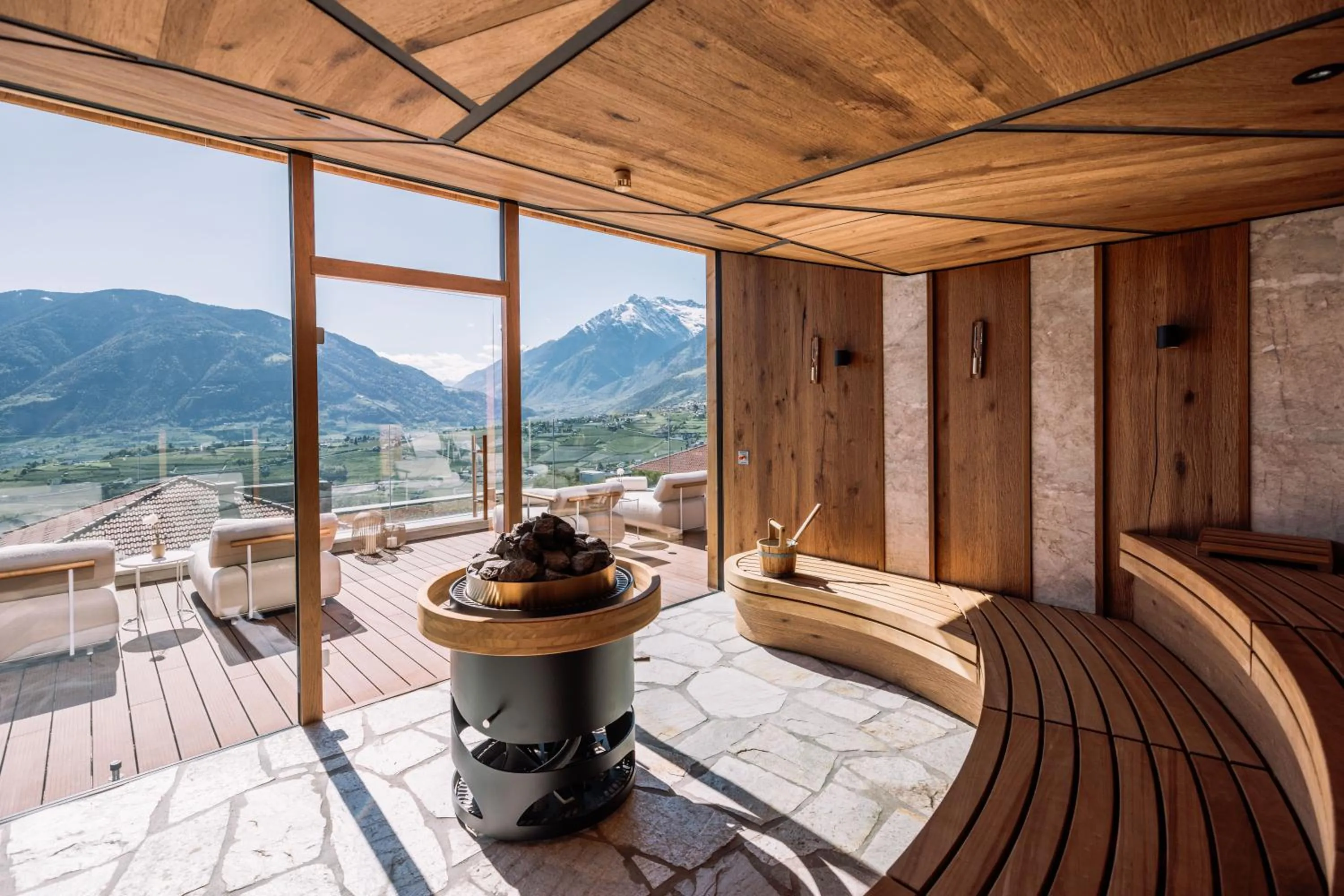 Sauna in Apartments Bachmair