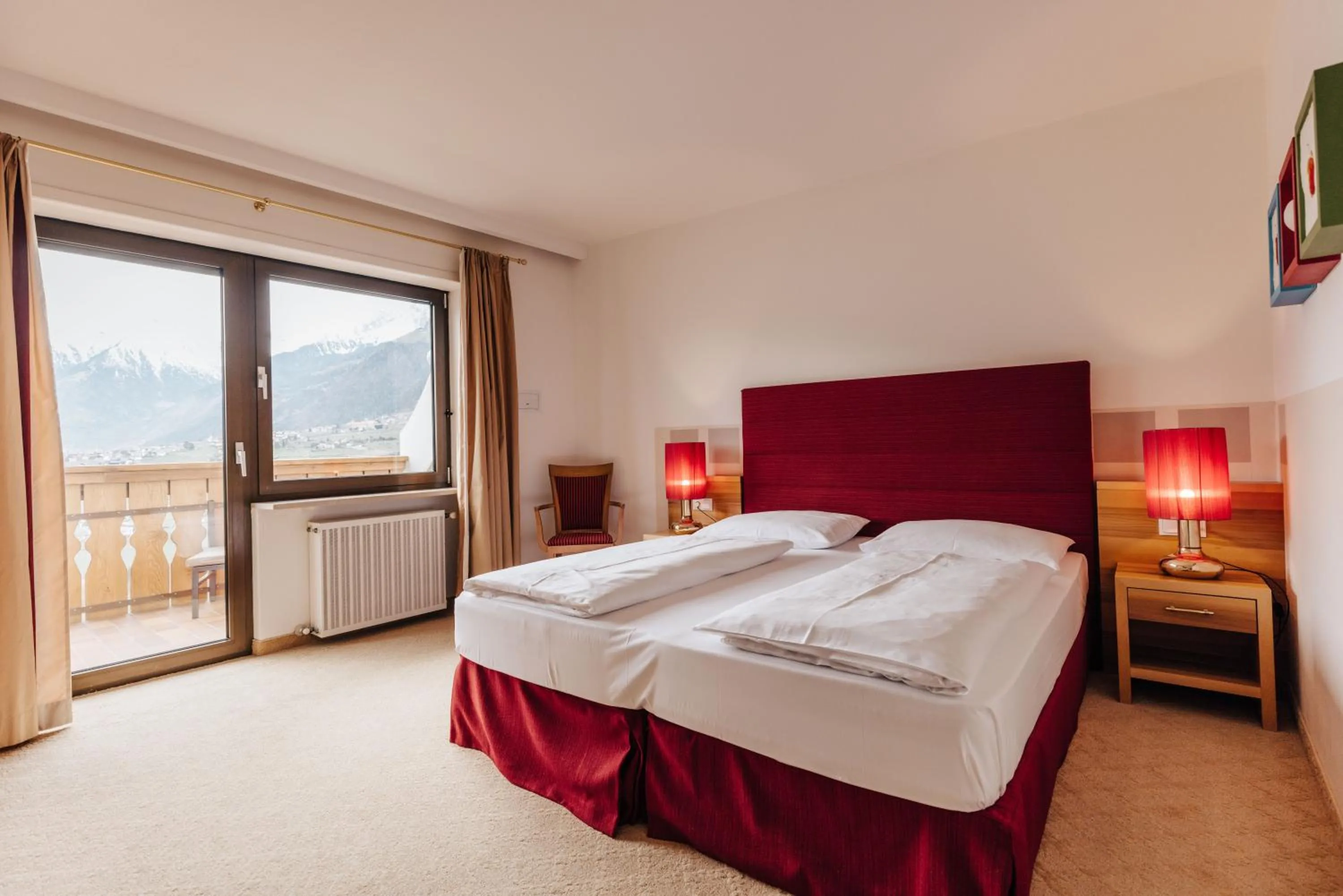 Bedroom, Bed in Apartments Bachmair