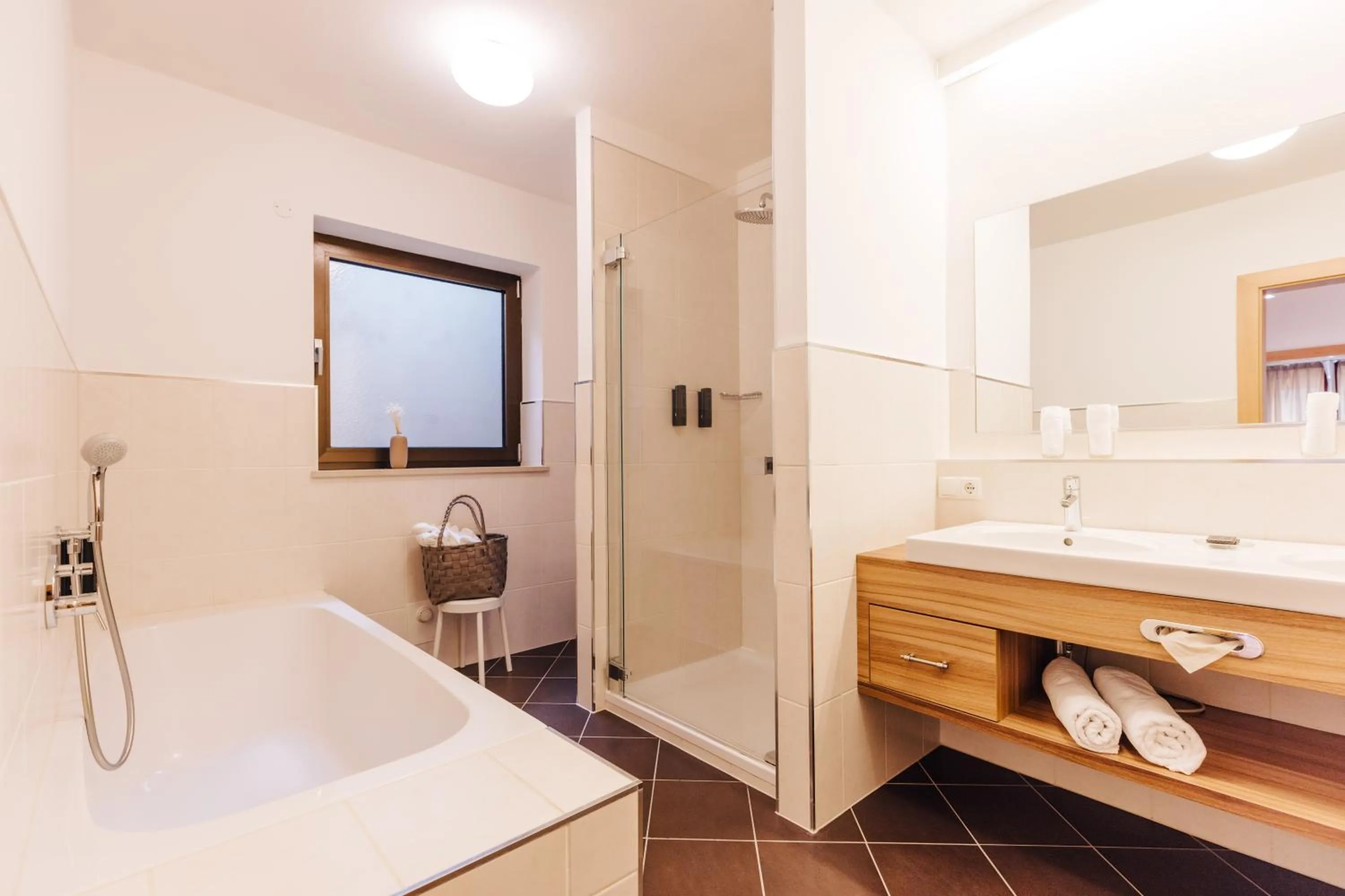 Bathroom in Apartments Bachmair