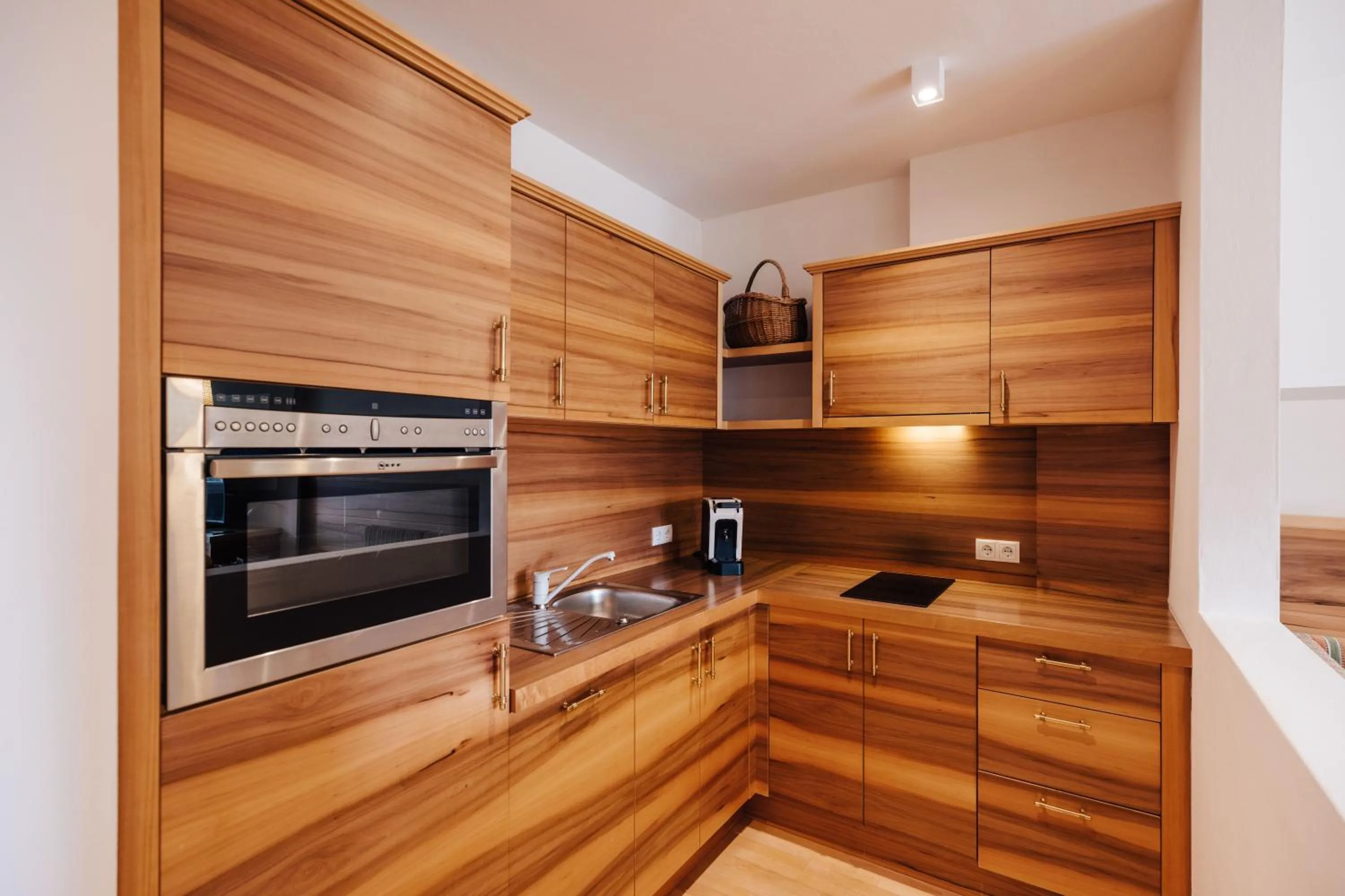 Kitchen or kitchenette in Apartments Bachmair