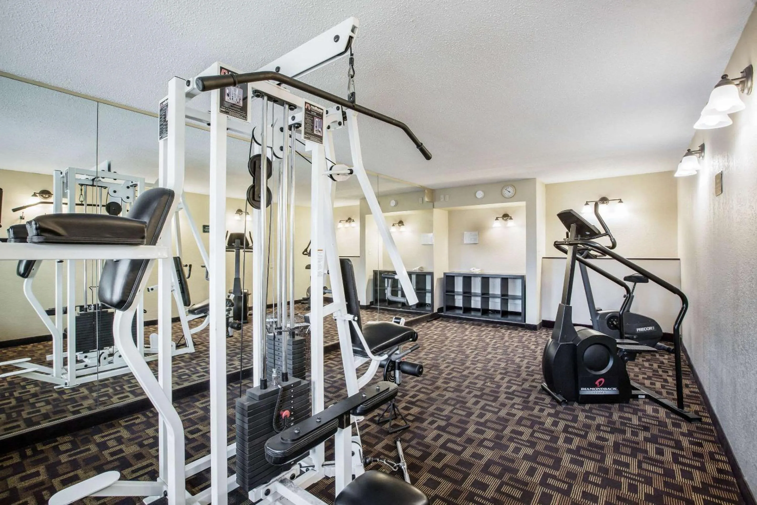 Fitness centre/facilities in Quality Inn & Suites Lawrence - University Area