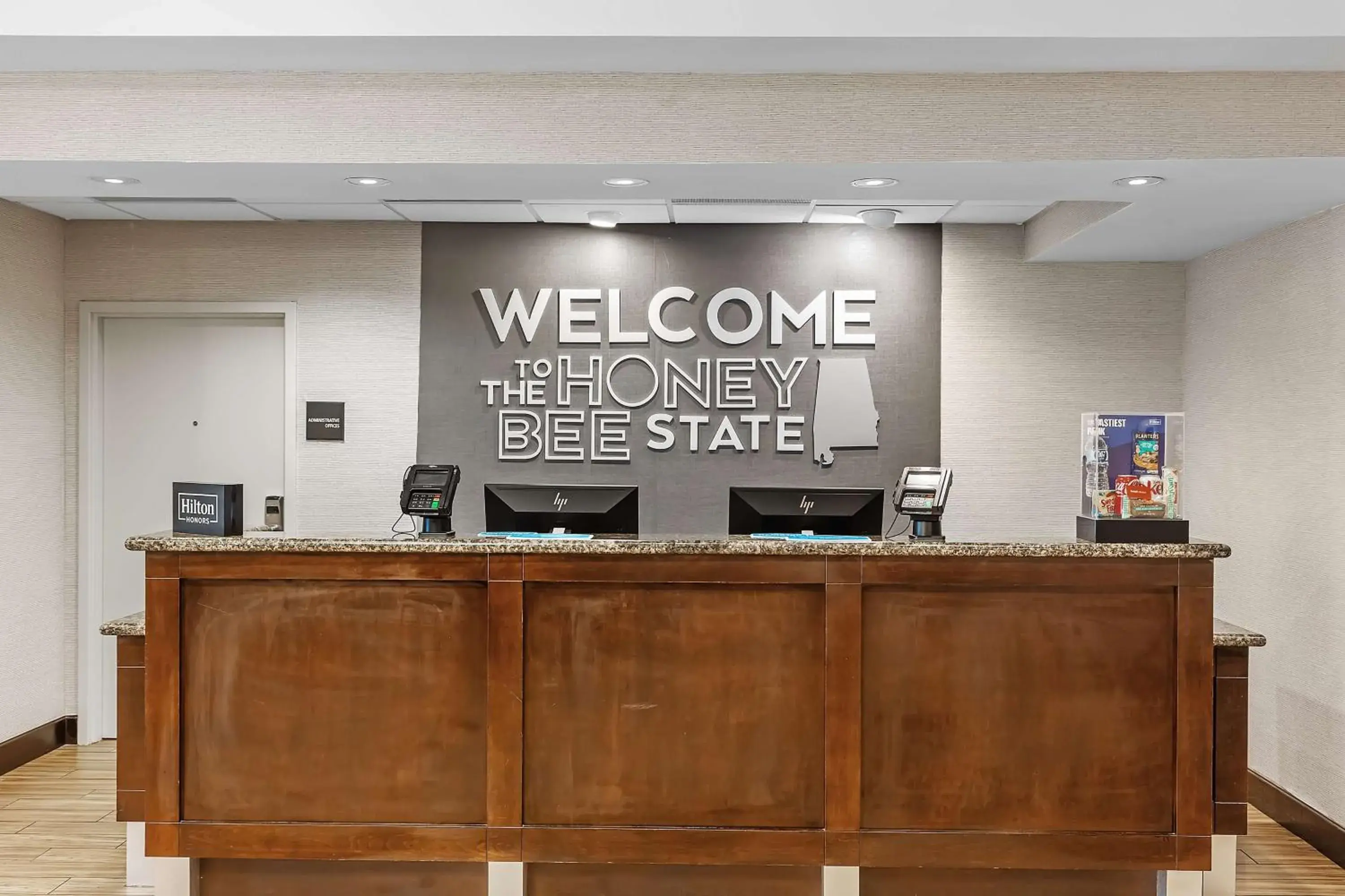 Lobby or reception in Hampton Inn - Atmore Lobby or reception in Hampton Inn - Atmore