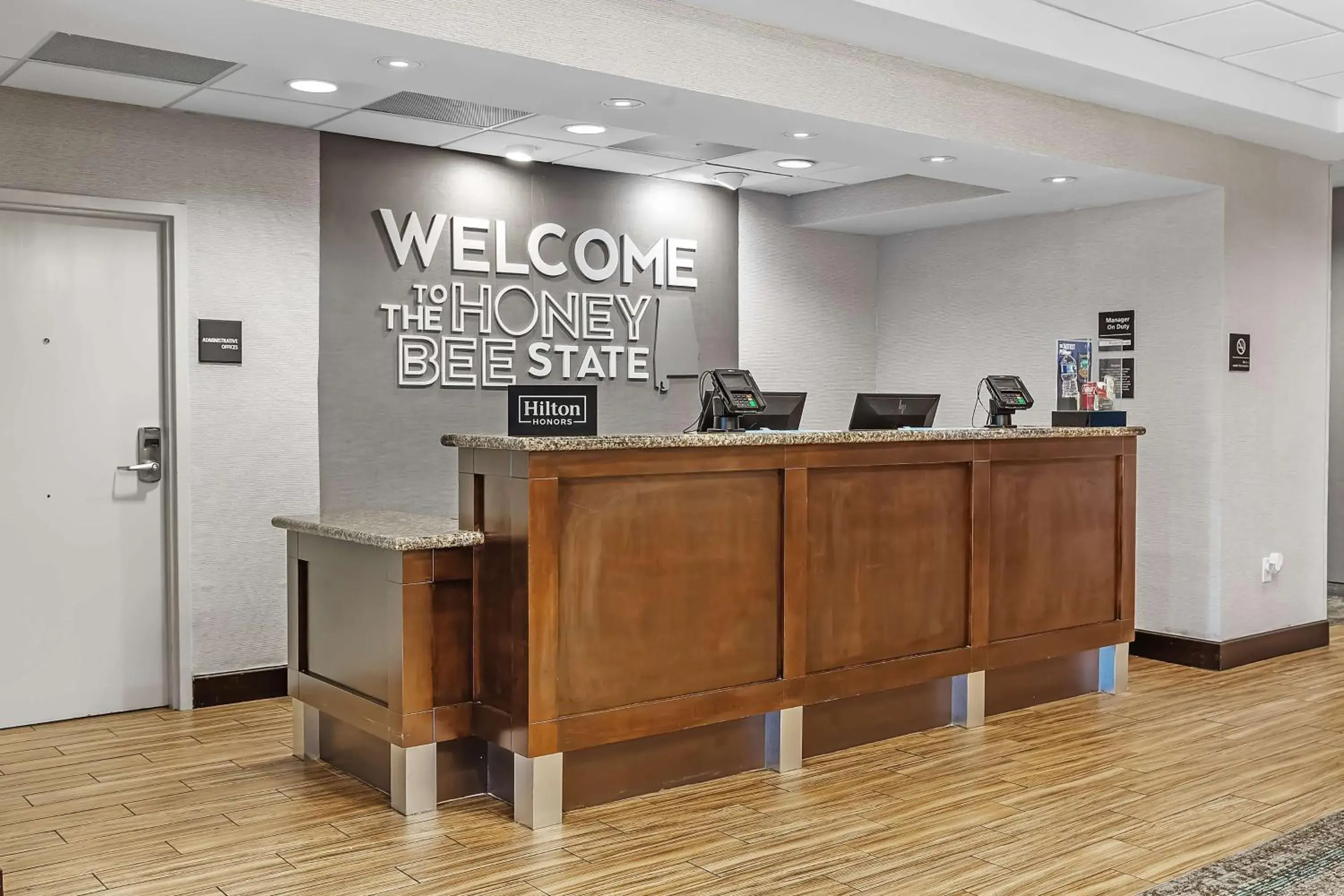 Lobby or reception in Hampton Inn - Atmore Lobby or reception in Hampton Inn - Atmore
