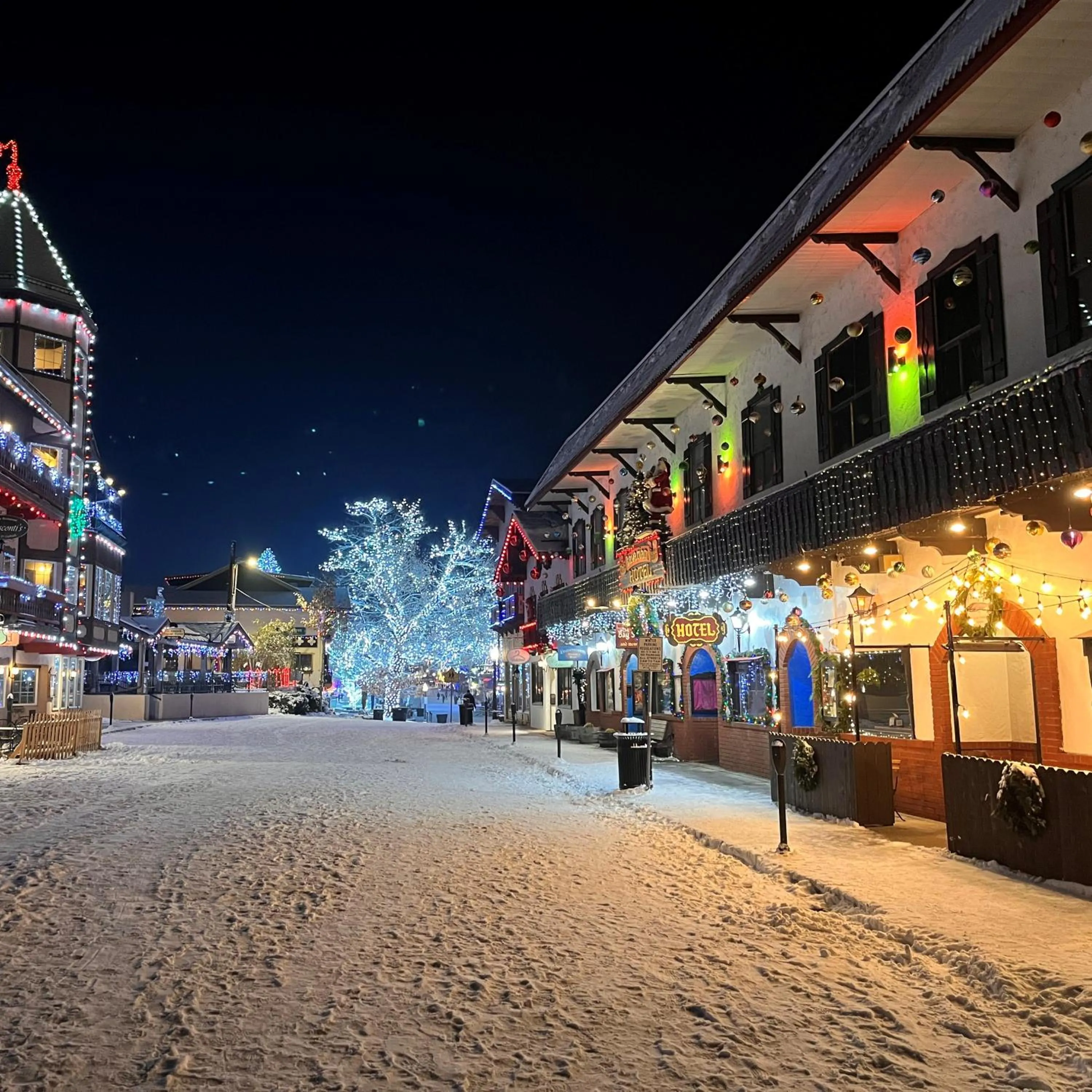 Winter in Hotel Leavenworth