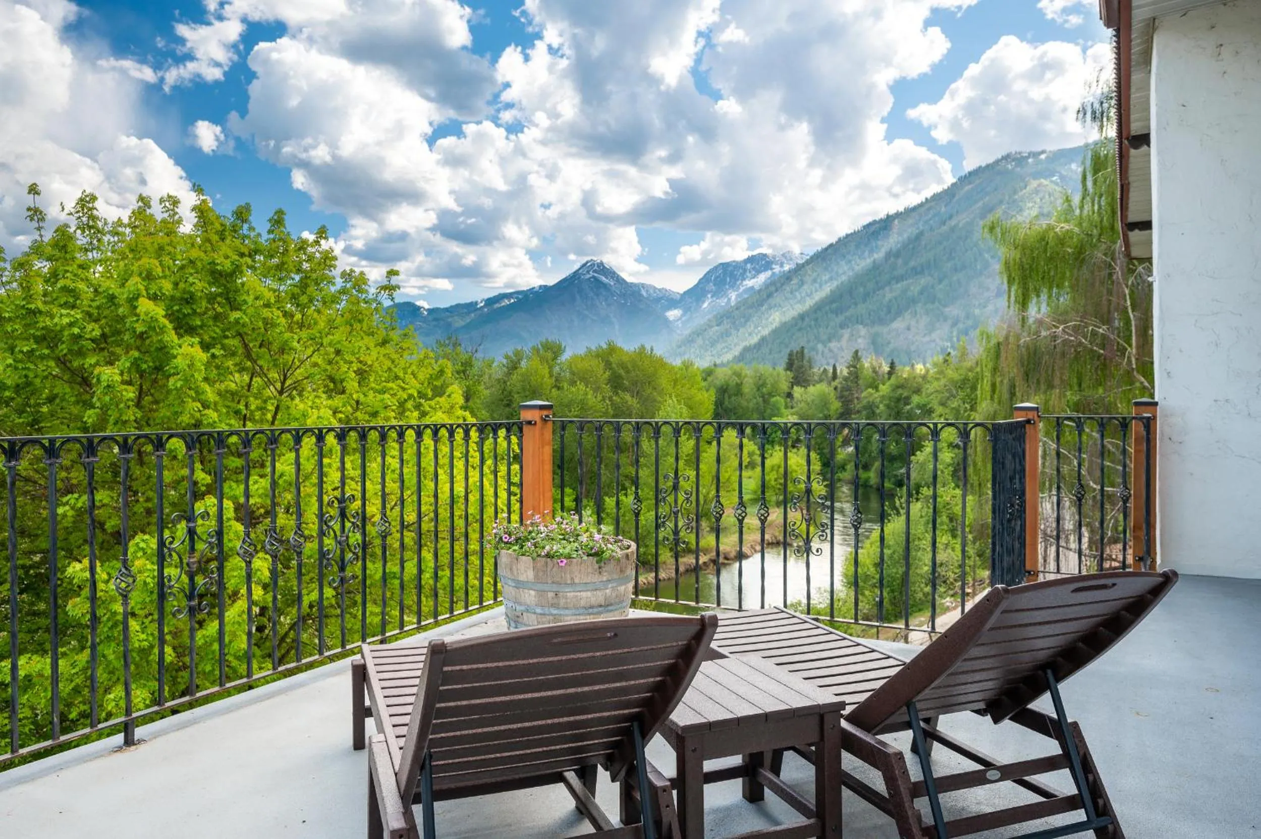 Balcony/Terrace in Hotel Leavenworth