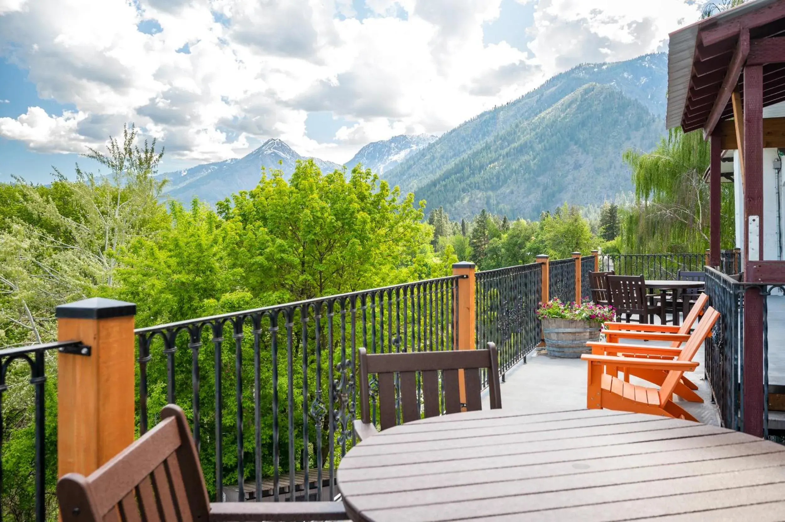 Mountain View in Hotel Leavenworth