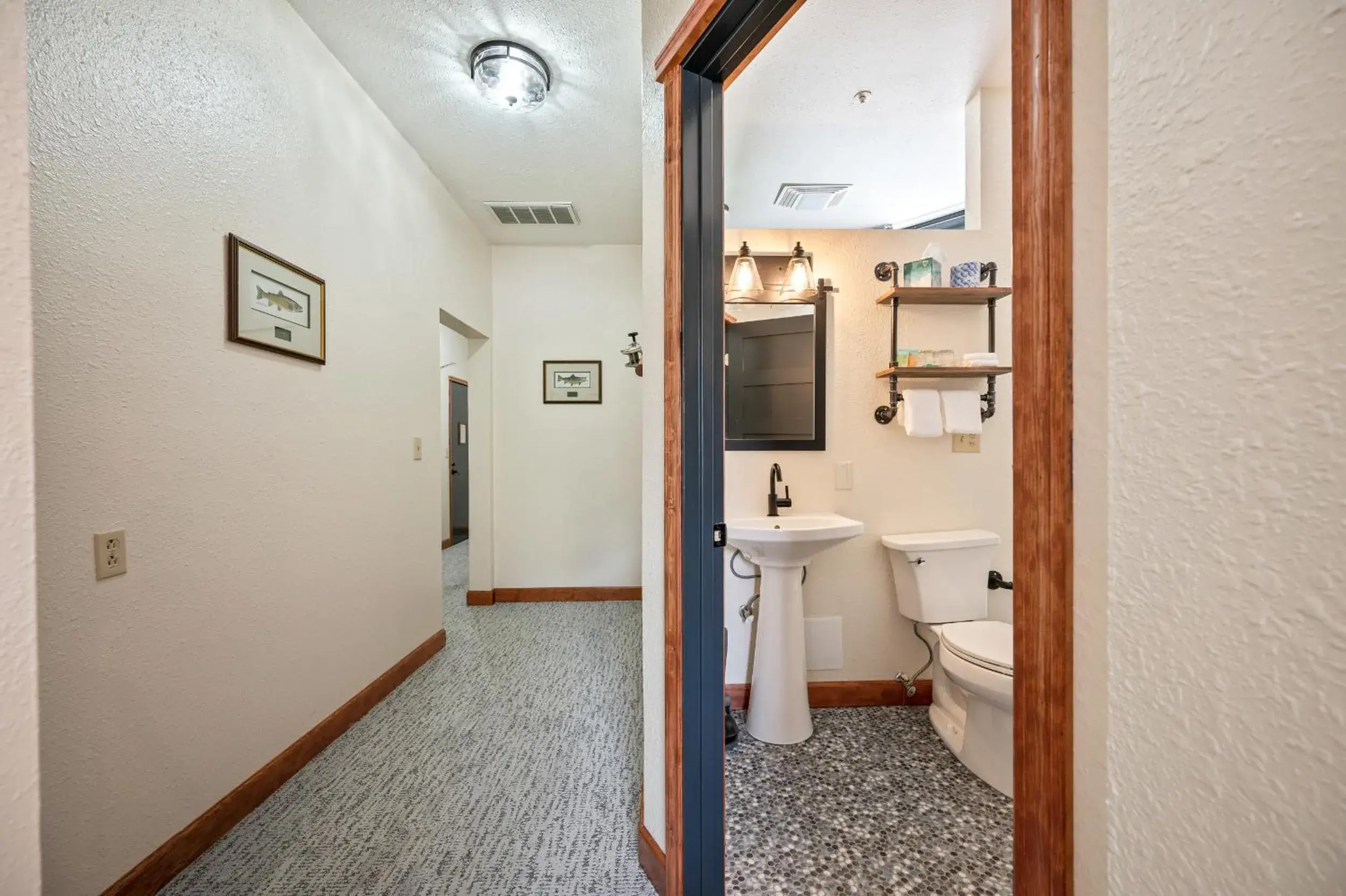 Bathroom in Hotel Leavenworth