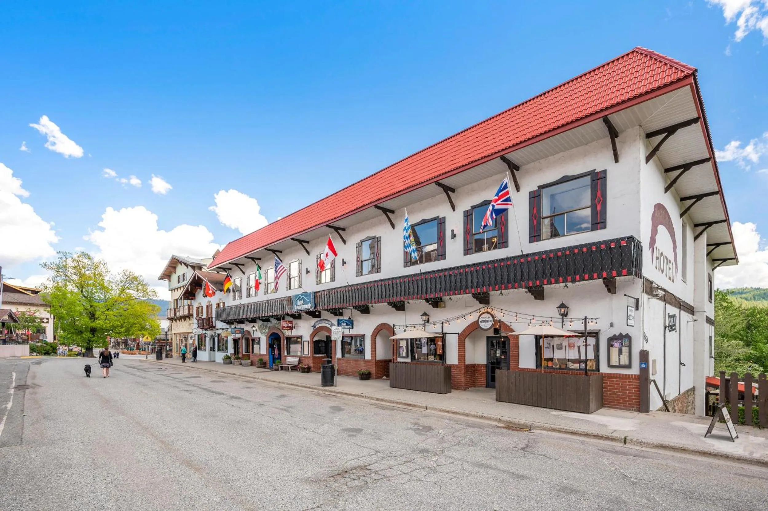Property building in Hotel Leavenworth