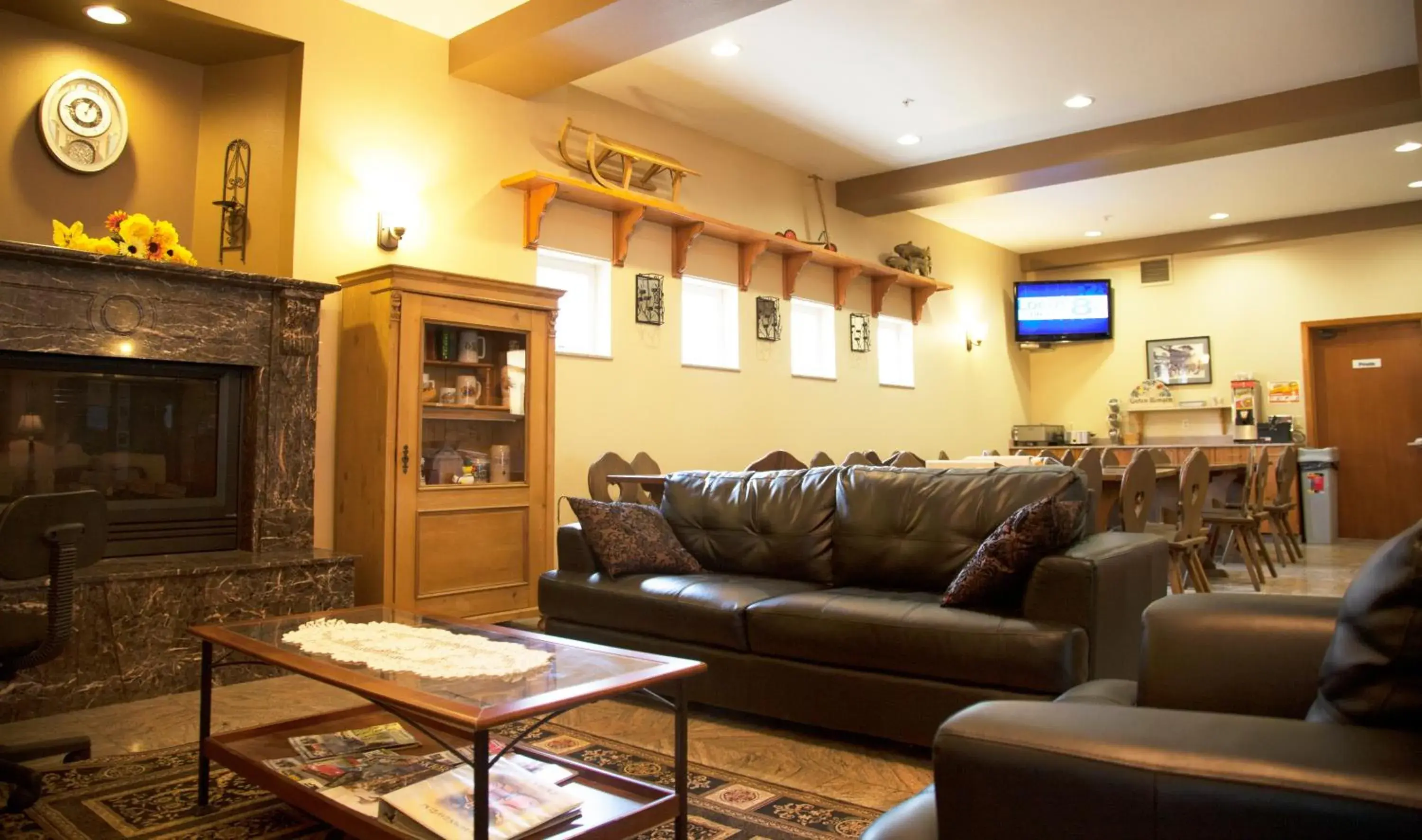 Lobby or reception in FairBridge Inn & Suites Leavenworth Lobby or reception in FairBridge Inn & Suites Leavenworth