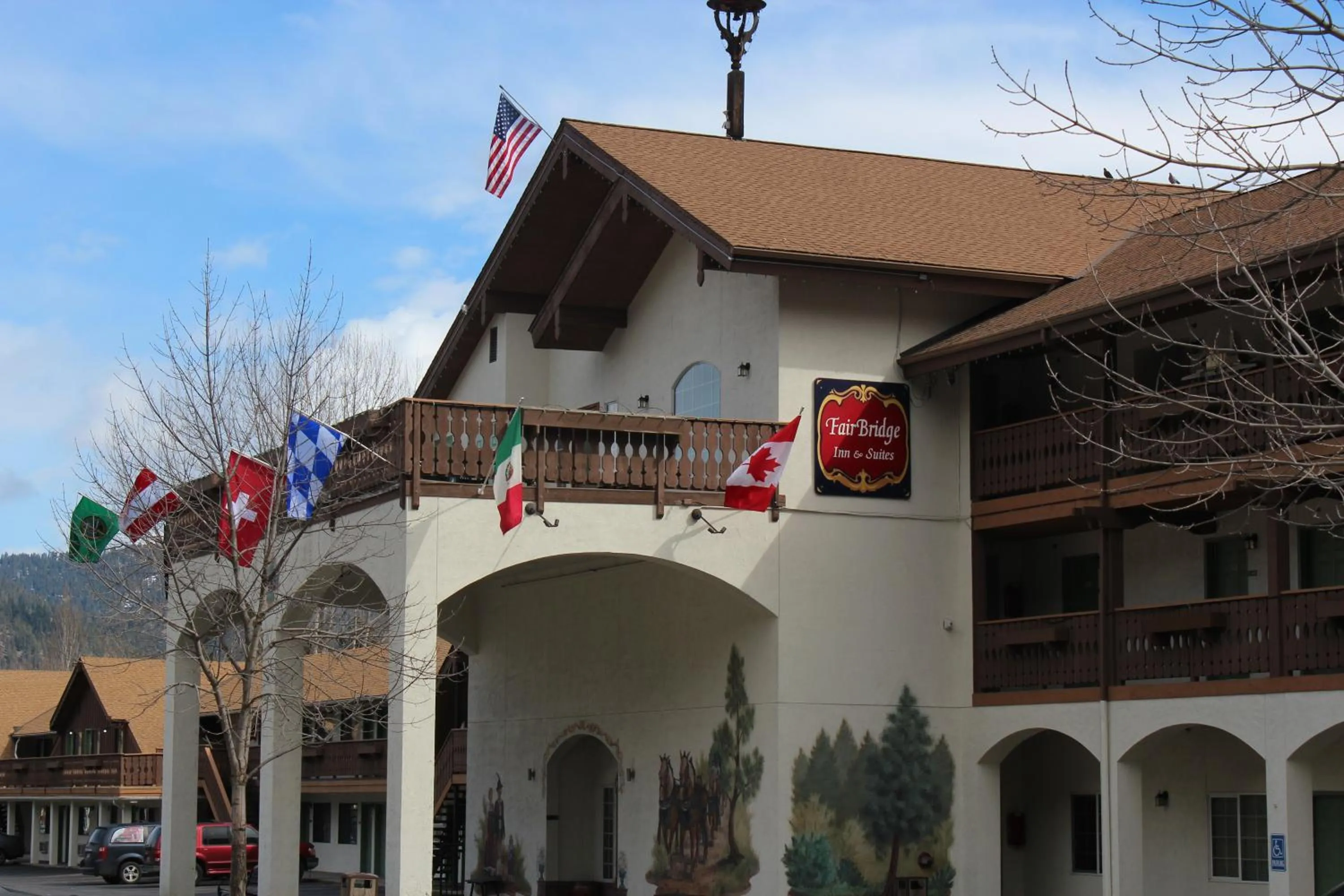 Facade/entrance in FairBridge Inn & Suites Leavenworth