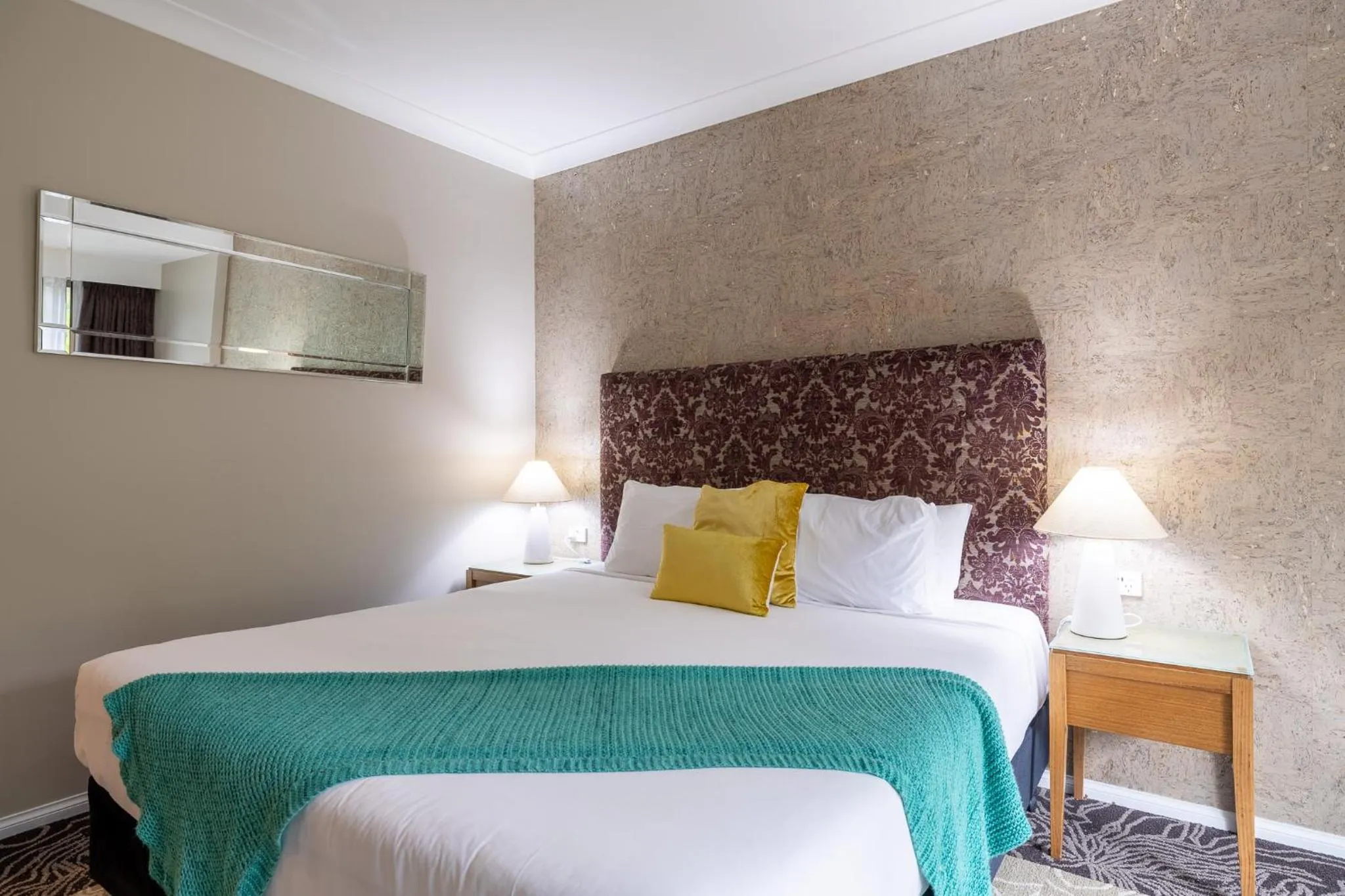 Bed in Mandala Signature Berry