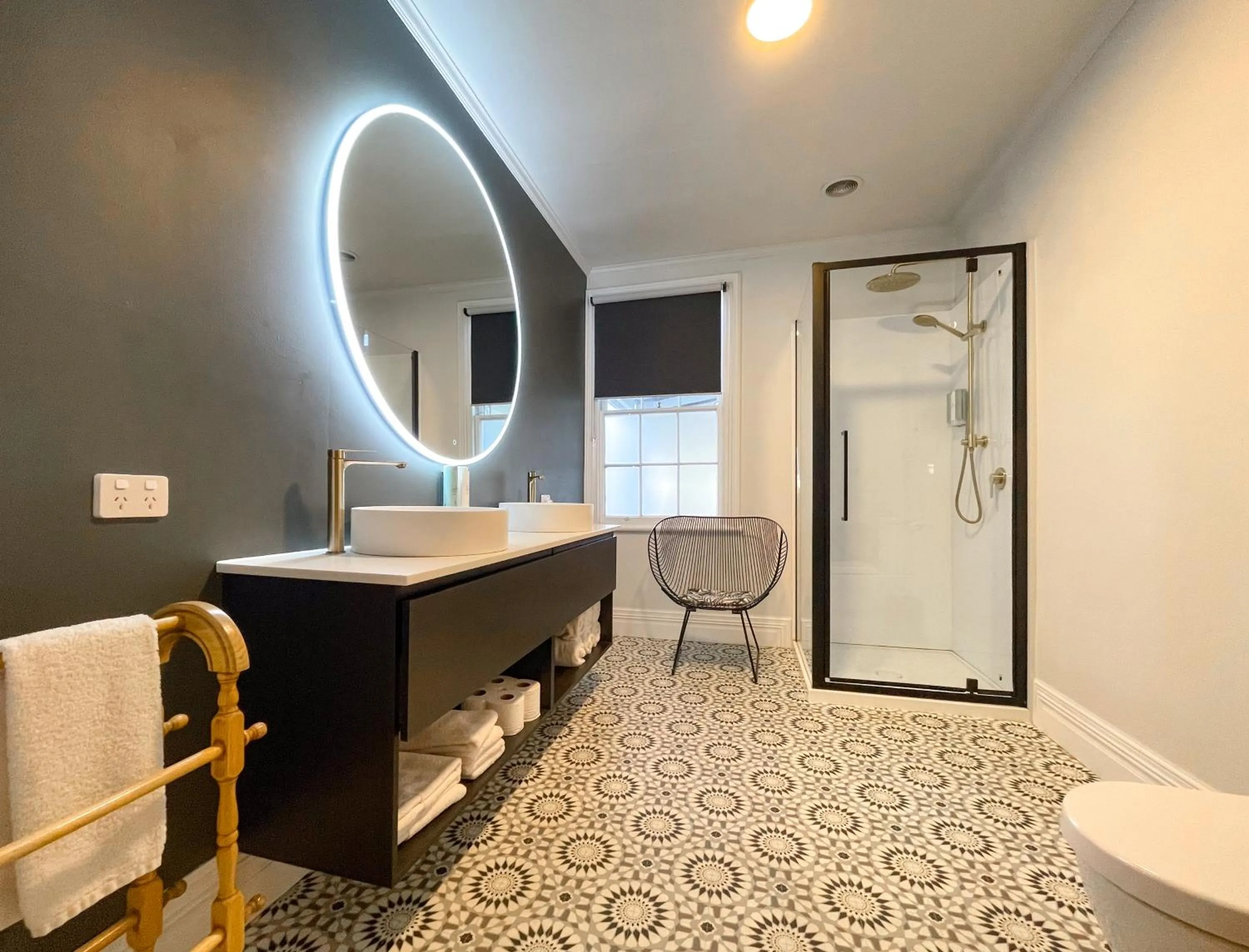 Bathroom in Kinloch Wilderness Retreat