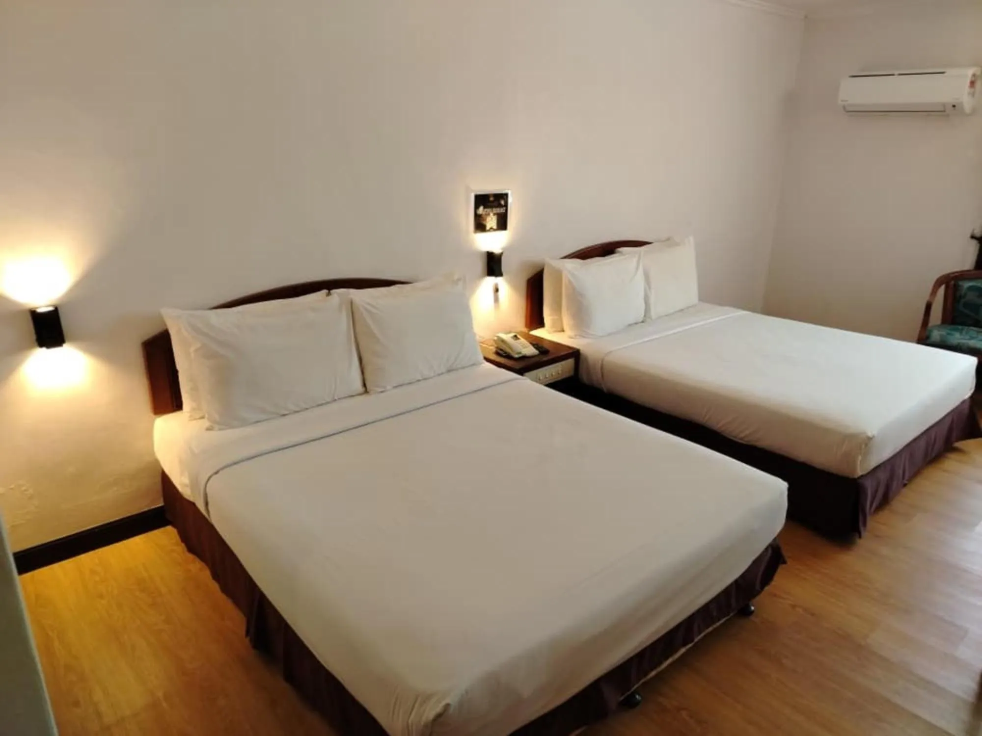 Bed in Hotel Seri Malaysia Port Dickson