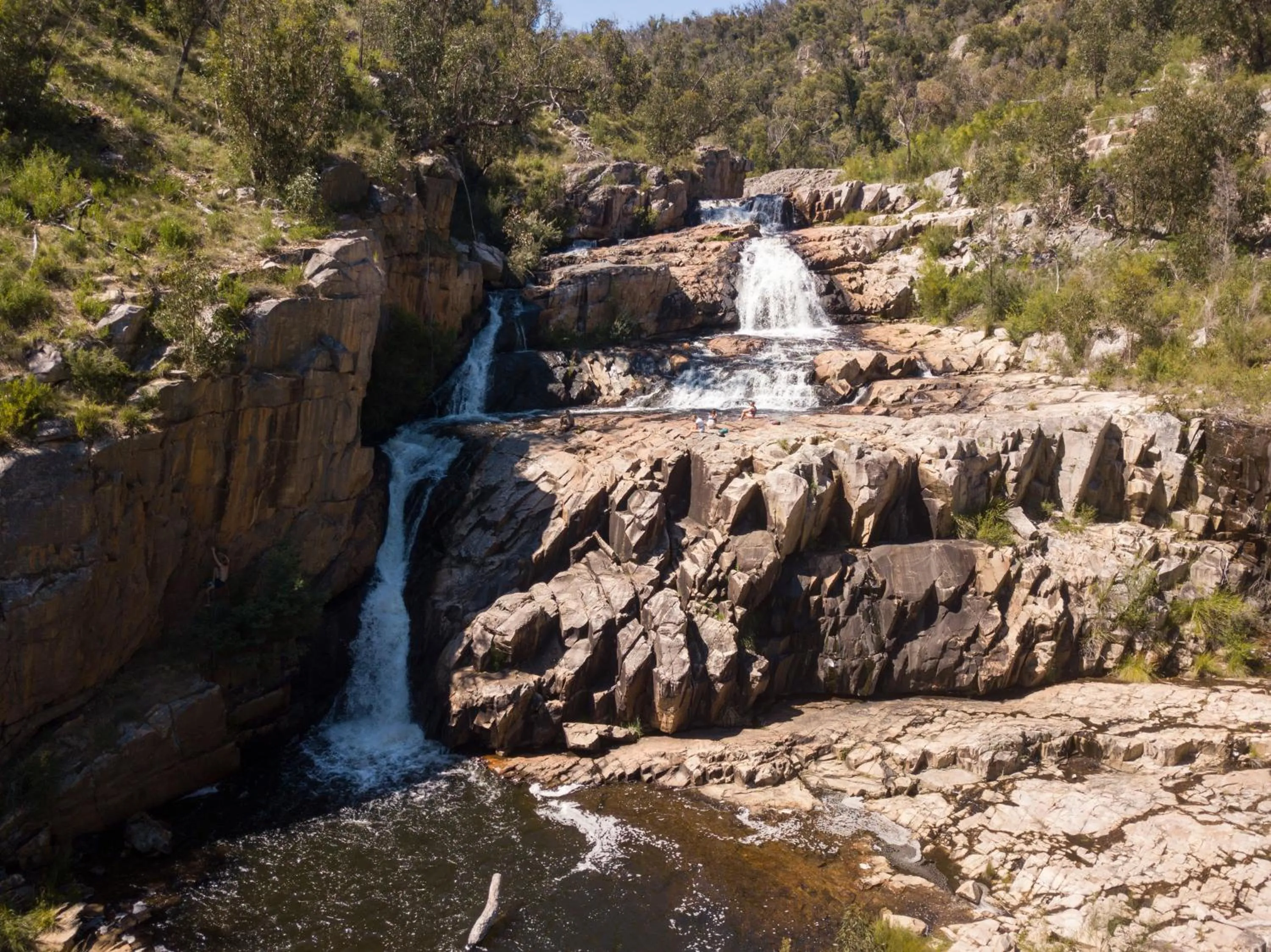 Natural landscape in YHA Grampians Eco, Halls Gap