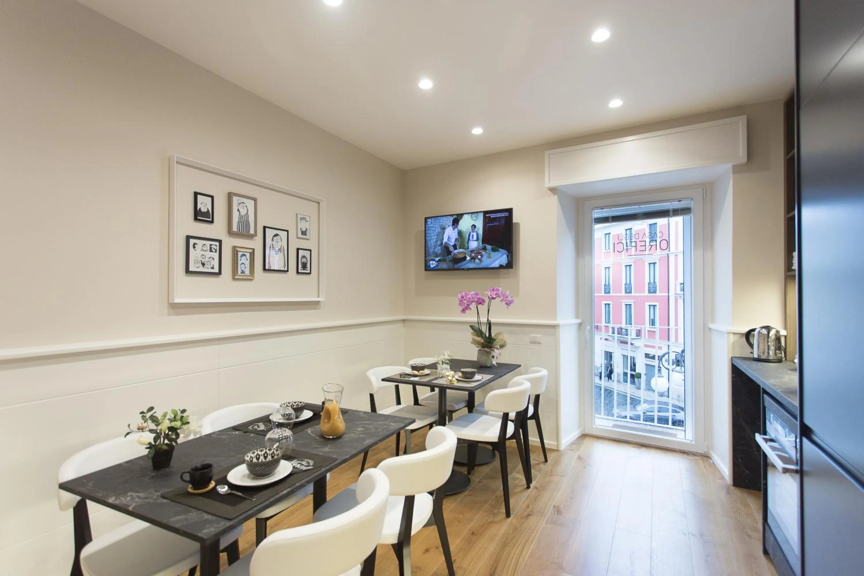 Communal kitchen in Casa degli Orefici