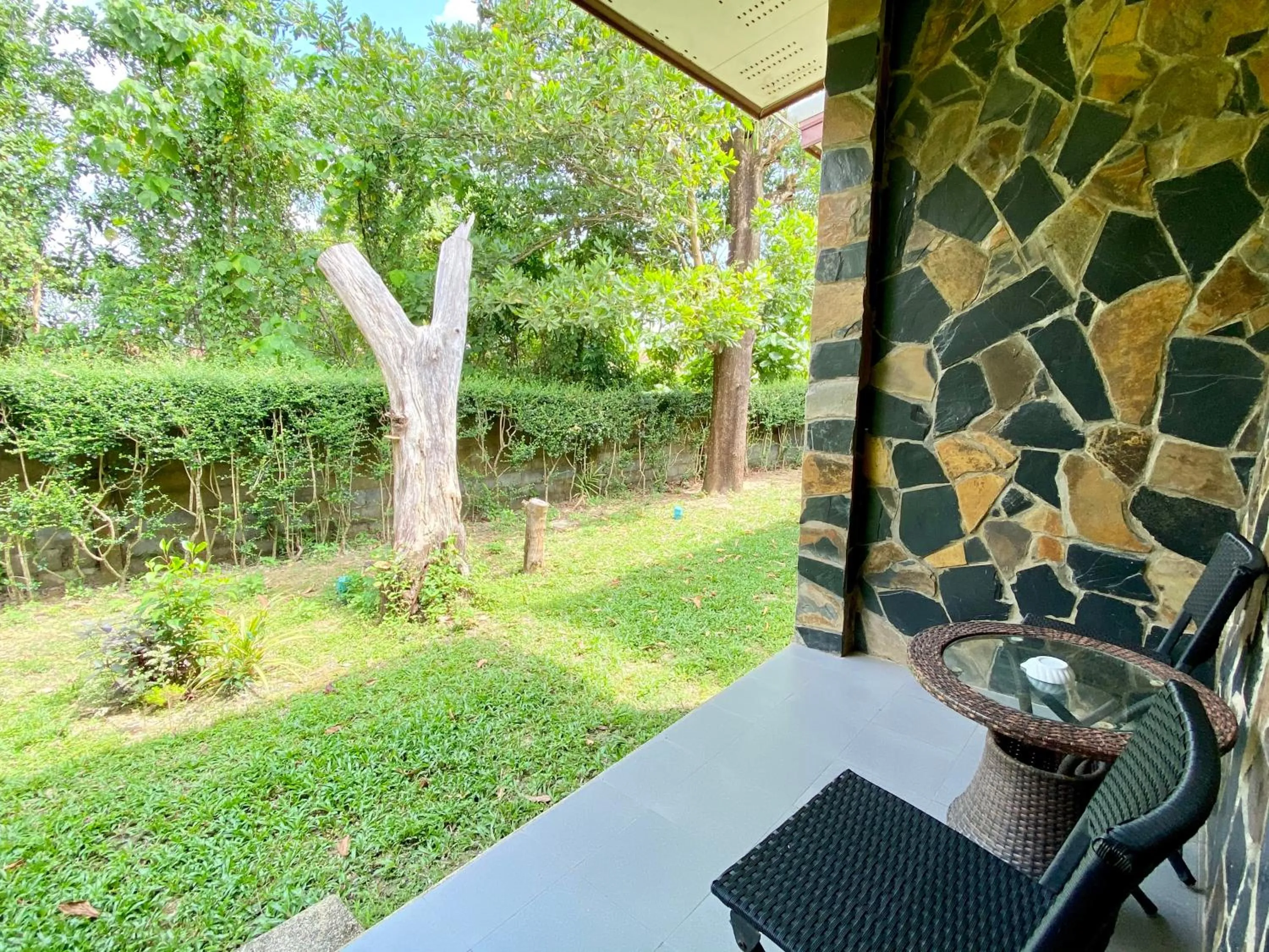 Garden view in Canal Resort