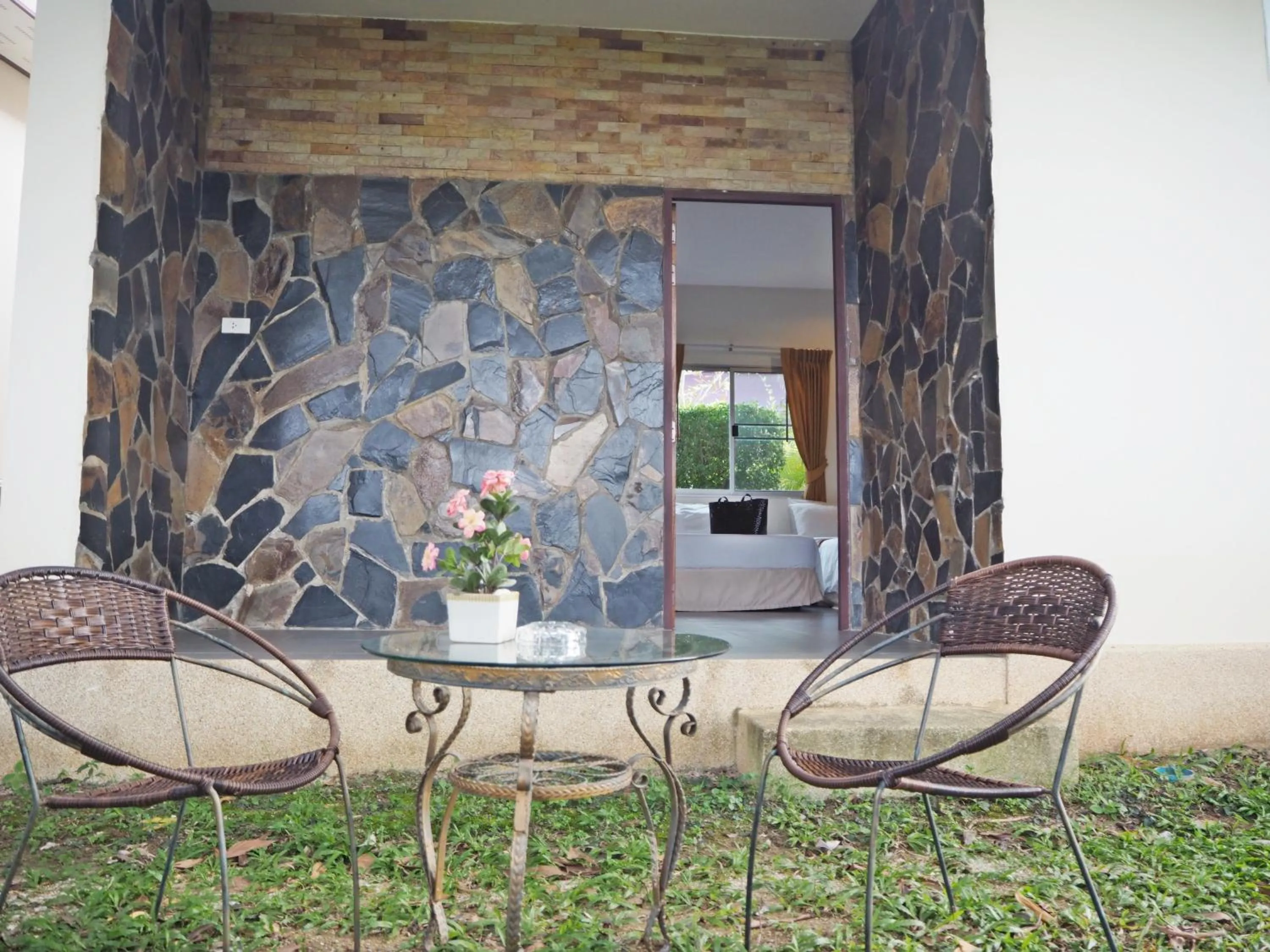 Patio in Canal Resort