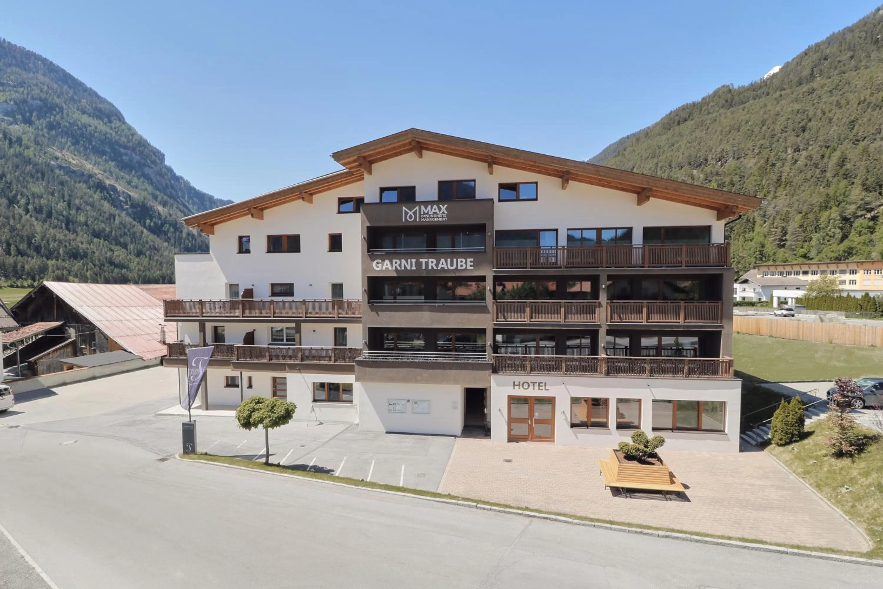 Property building in Hotel Traube