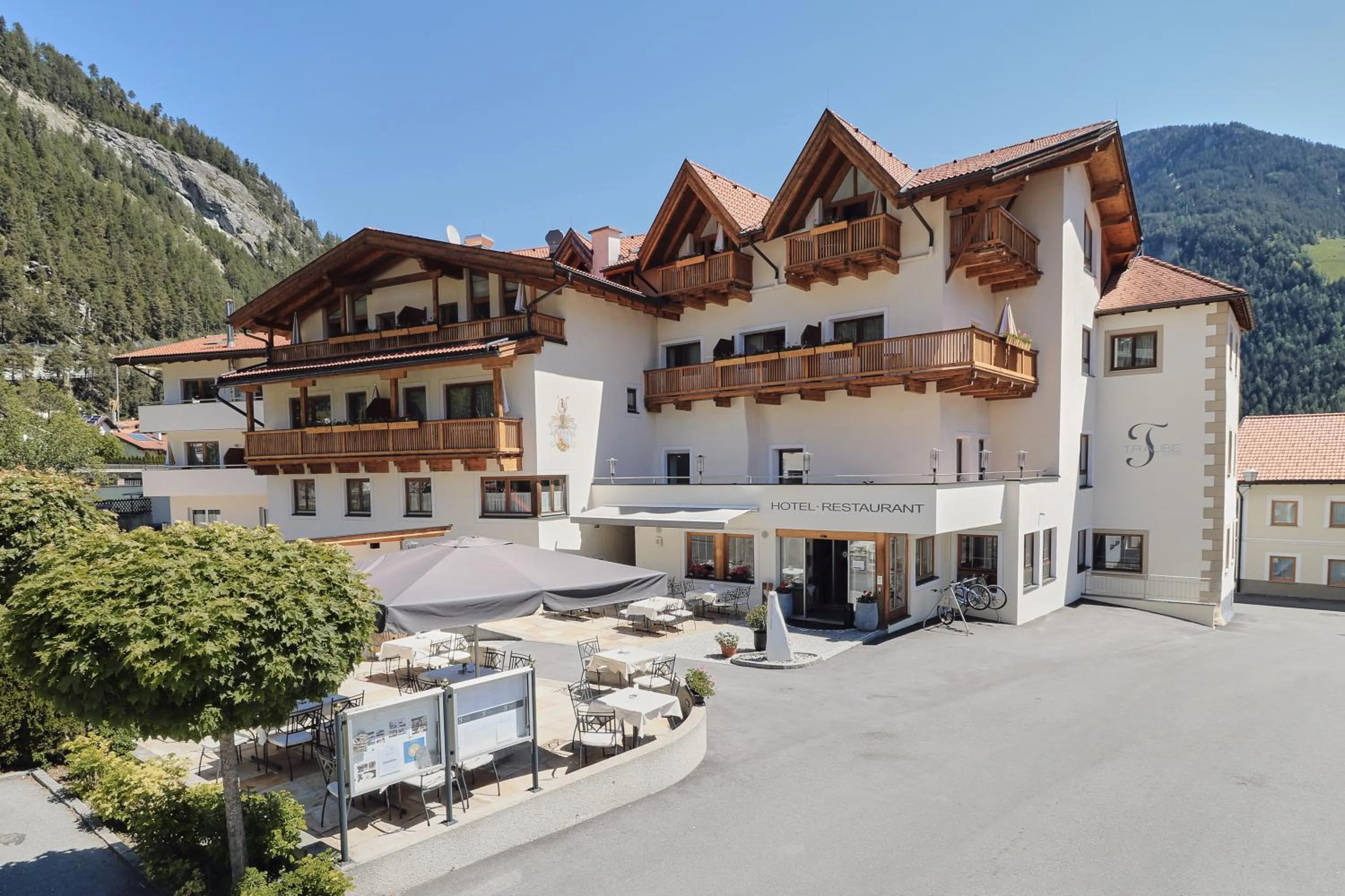 Property building in Hotel Traube