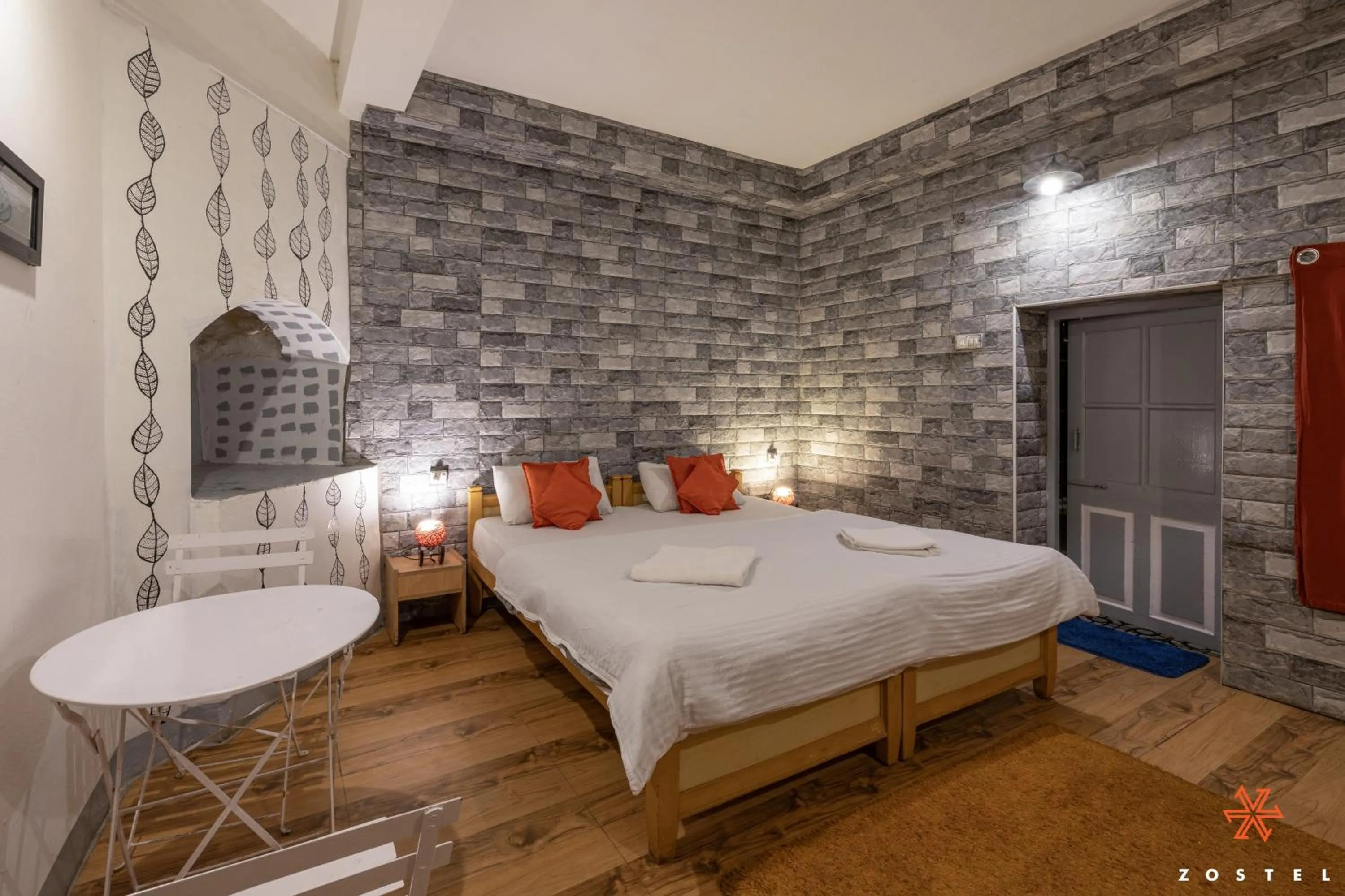 Bed in Zostel Kodaikanal