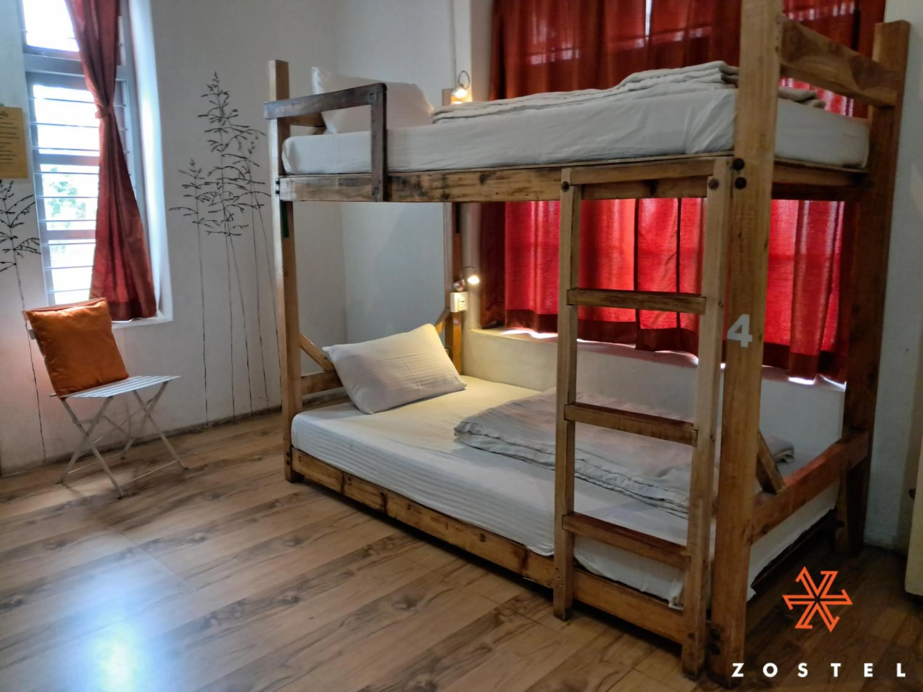 bunk bed, Bed in Zostel Kodaikanal