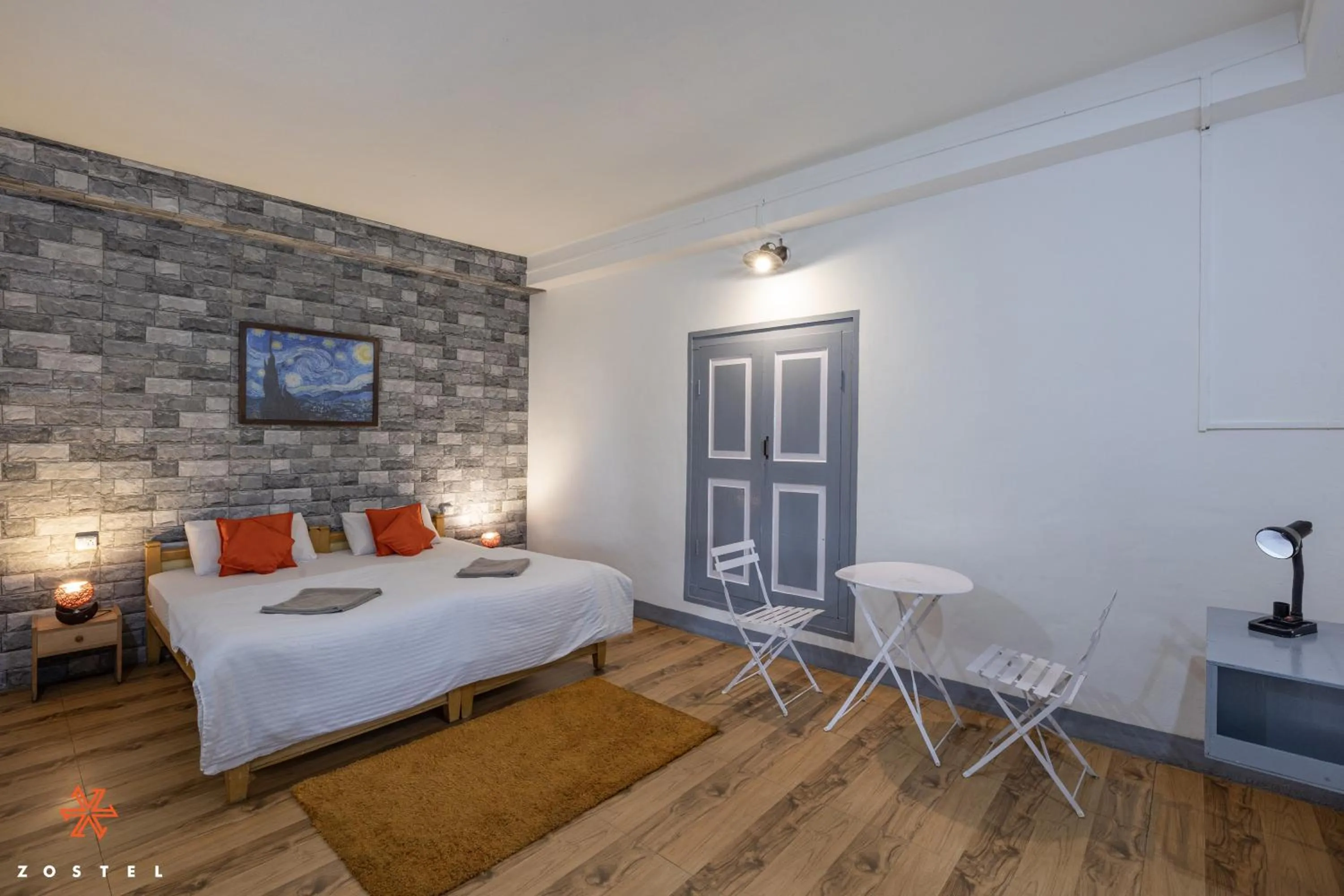 Bed in Zostel Kodaikanal