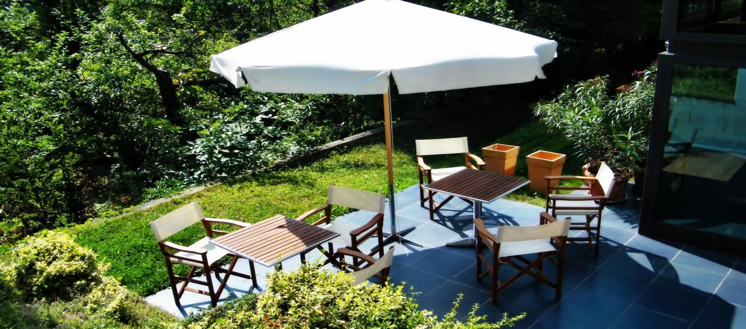 Garden in Hotel President