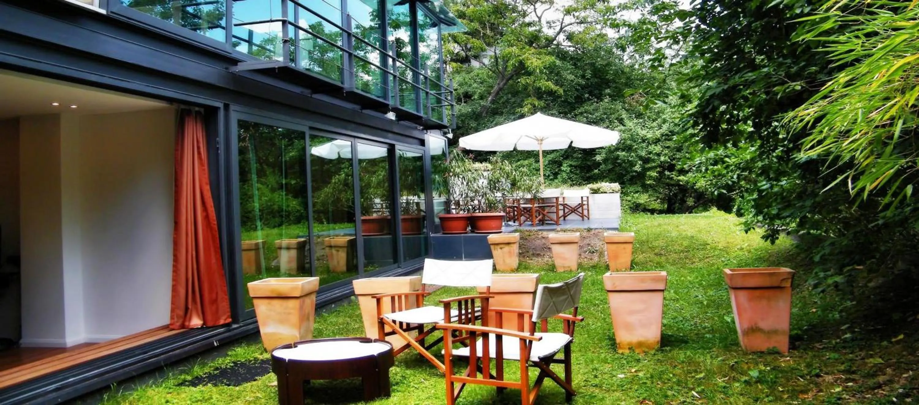 Garden in Hotel President