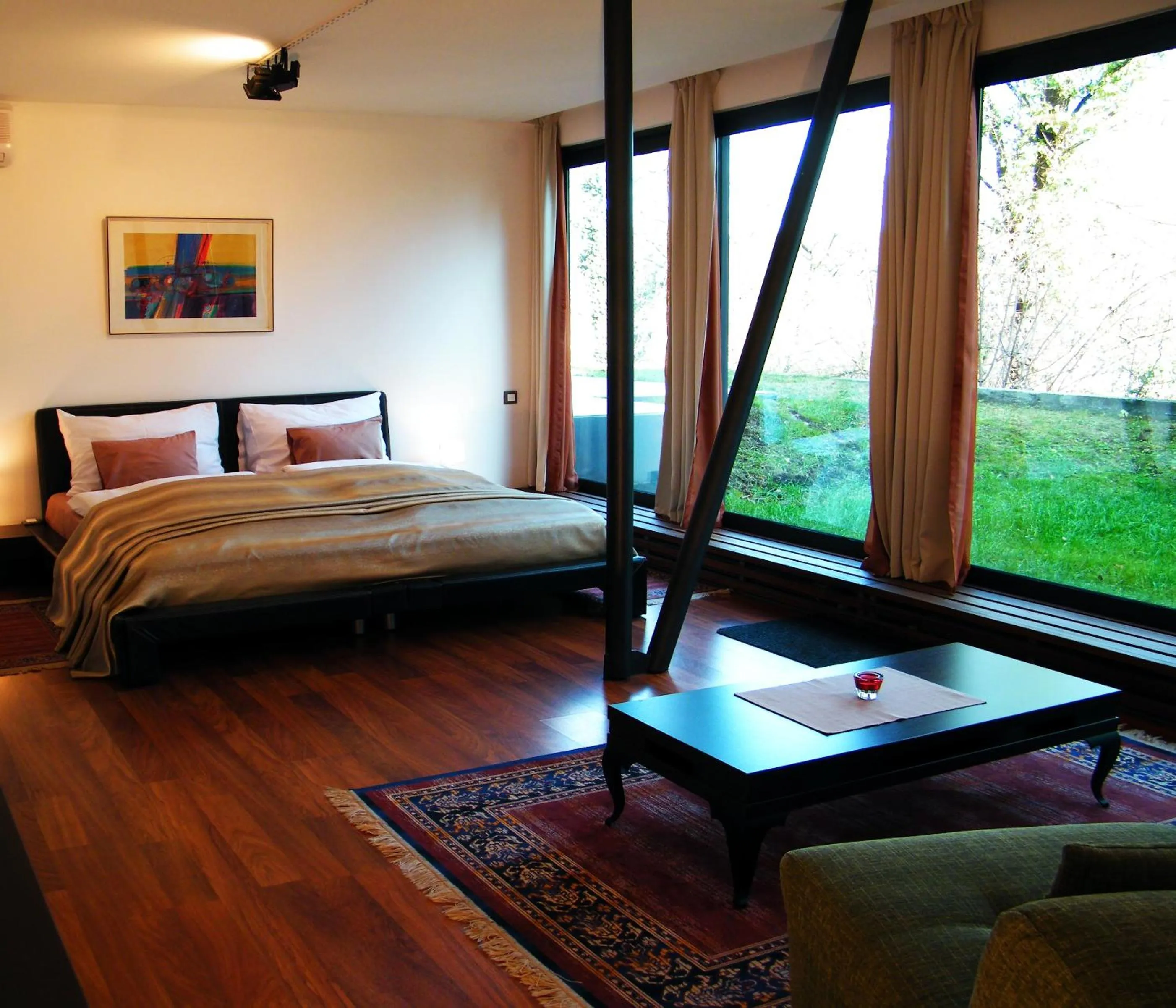 Garden view in Hotel President